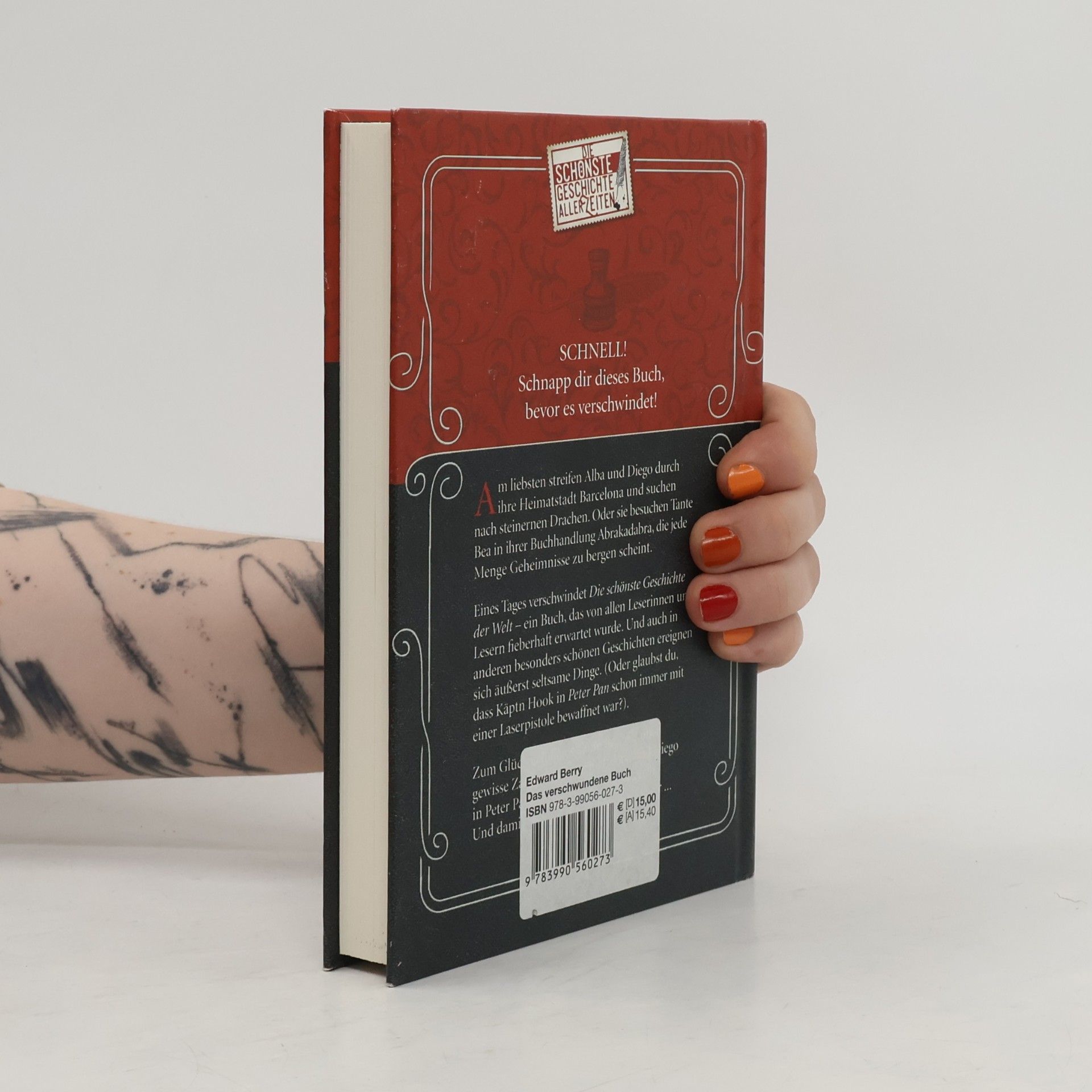 Edward Berry Das verschwundene Buch