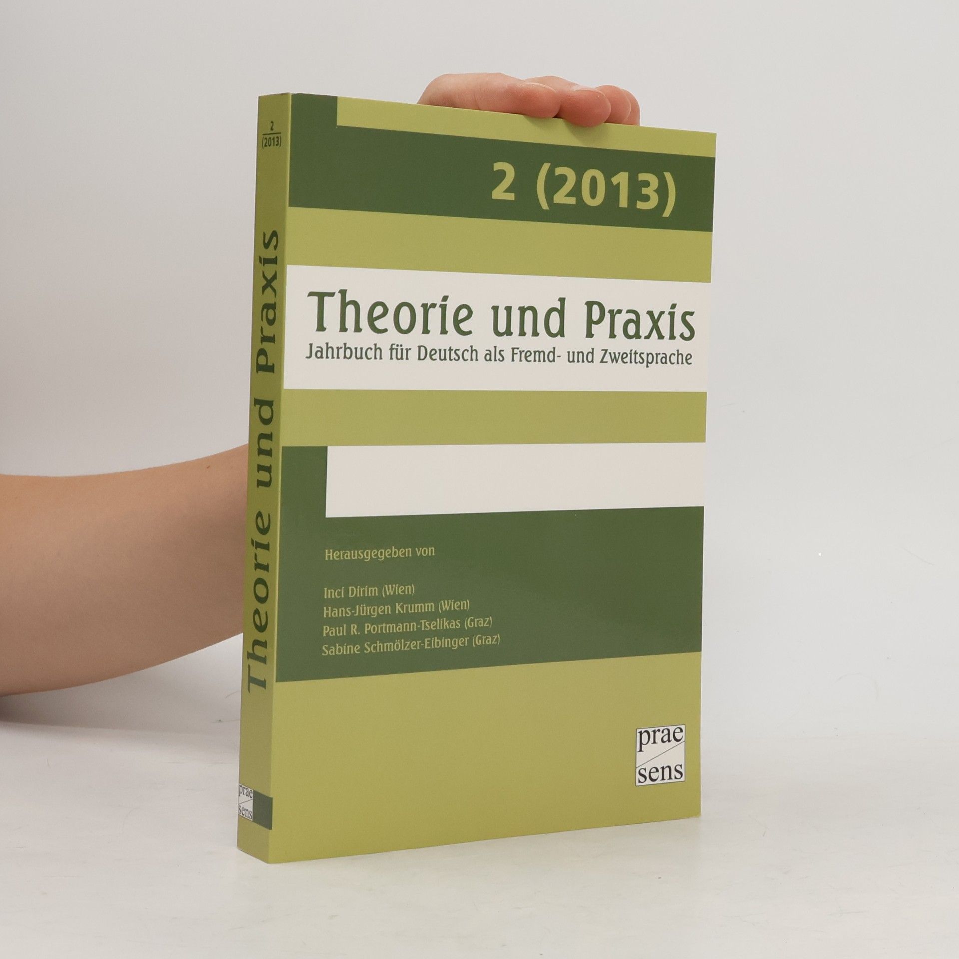 Theorie und Praxis: Jahrbuch für Deutsch als Fremd- und Zweitsprache