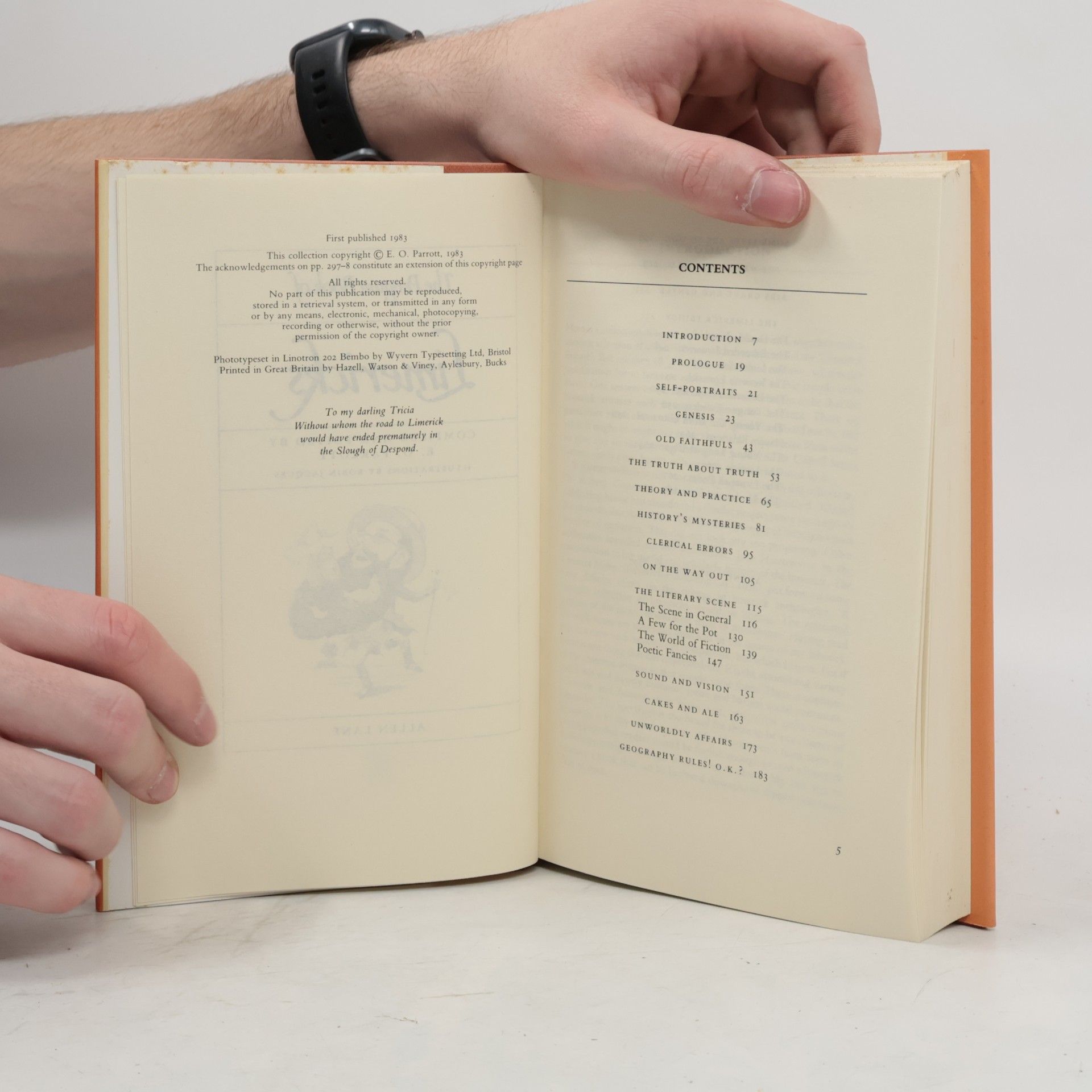 E.O Parrott The Penguin Book of Limericks