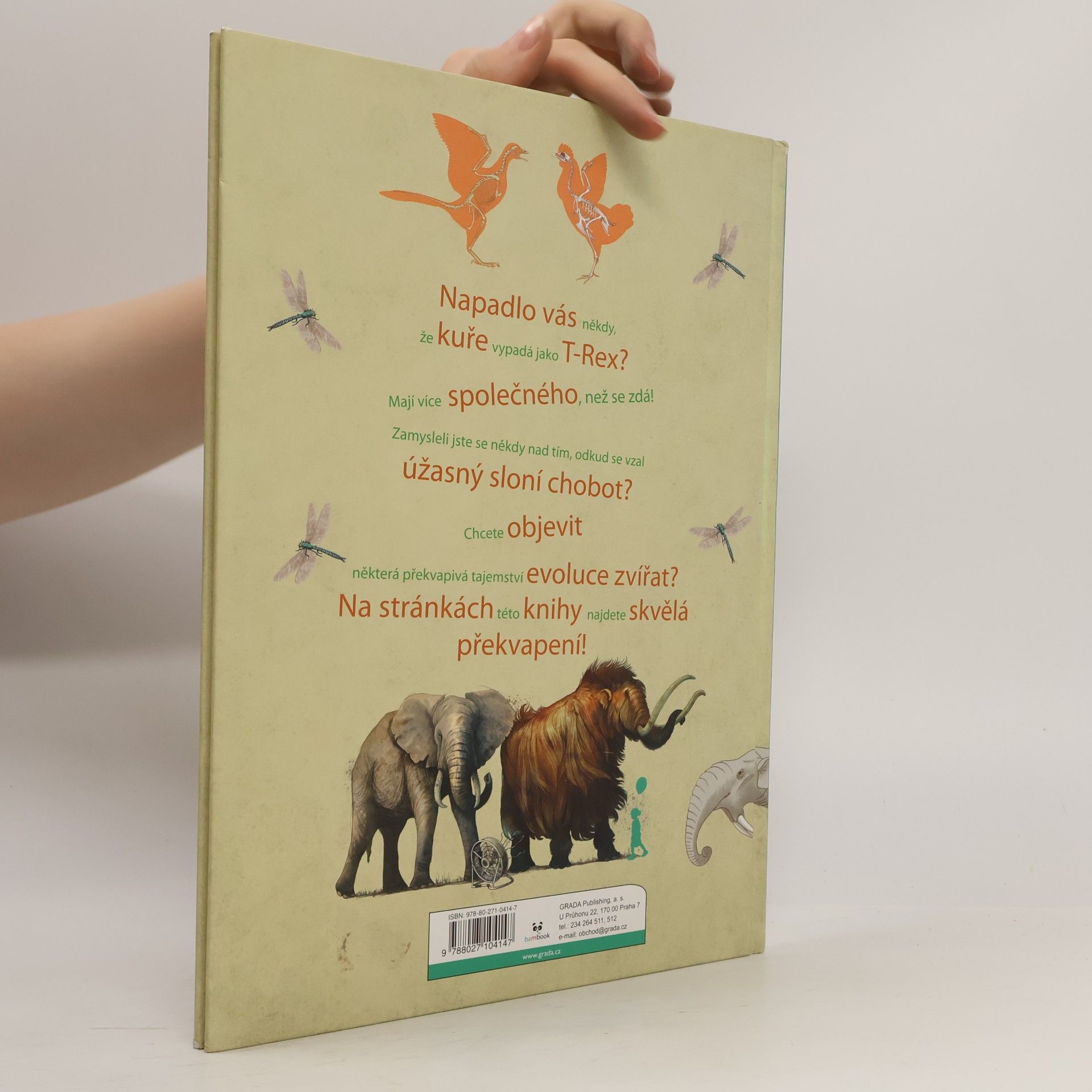 Autores varios To kuře je T-Rex! : velká kniha o evoluci zvířat