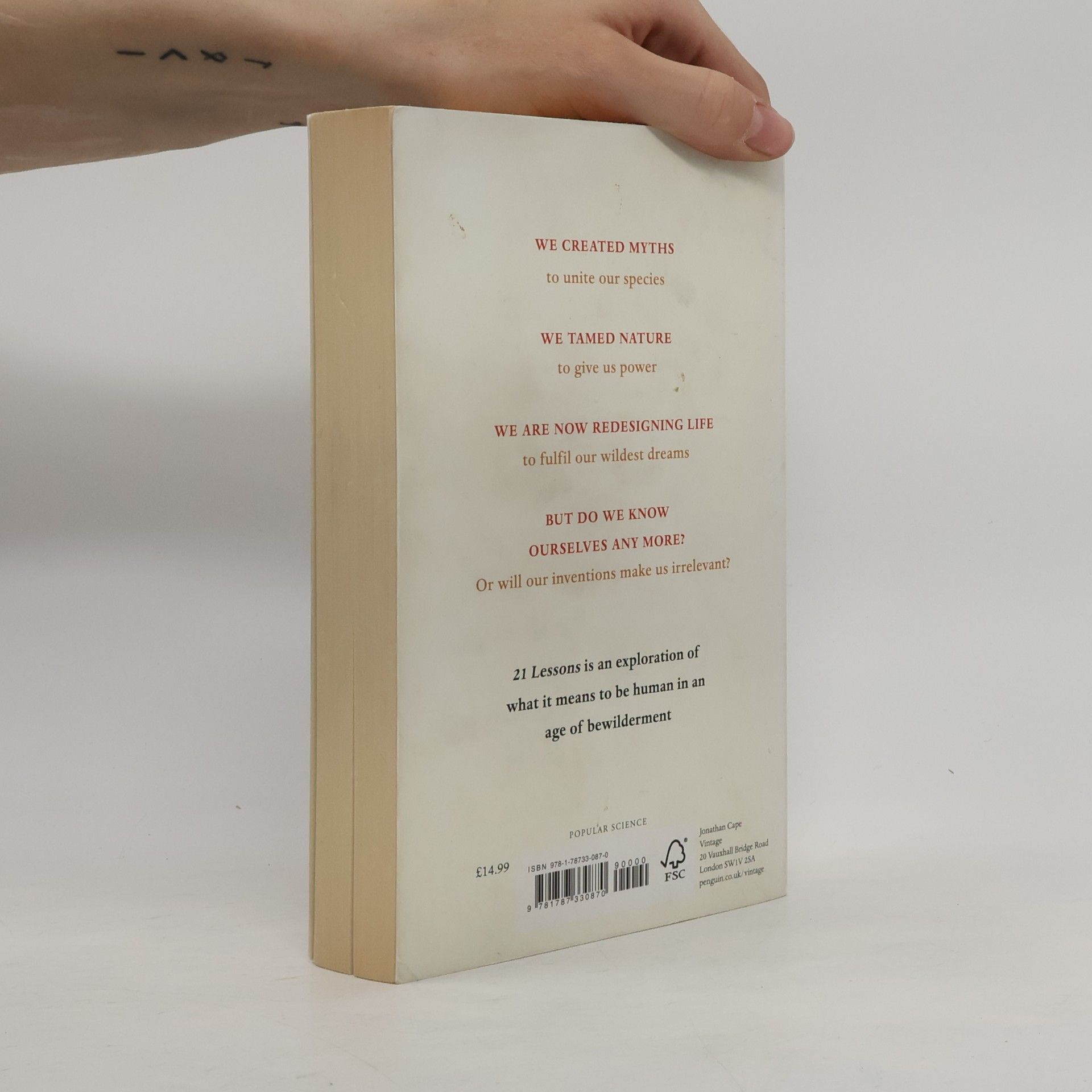 Yuval Noah Harari 21 lessons for the 21st century