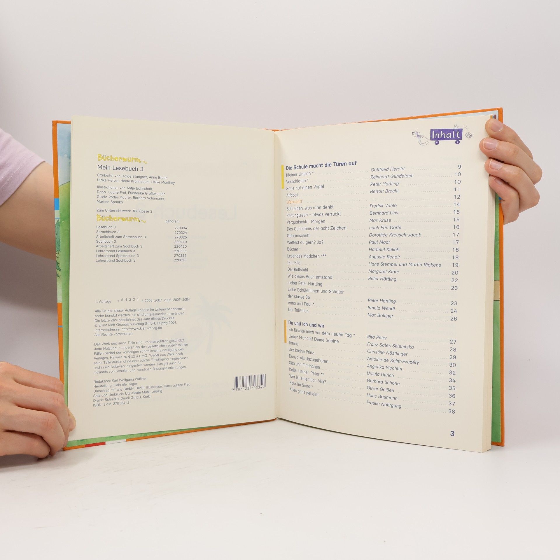 Anne Braun Das Bücherwurm Lesebuch