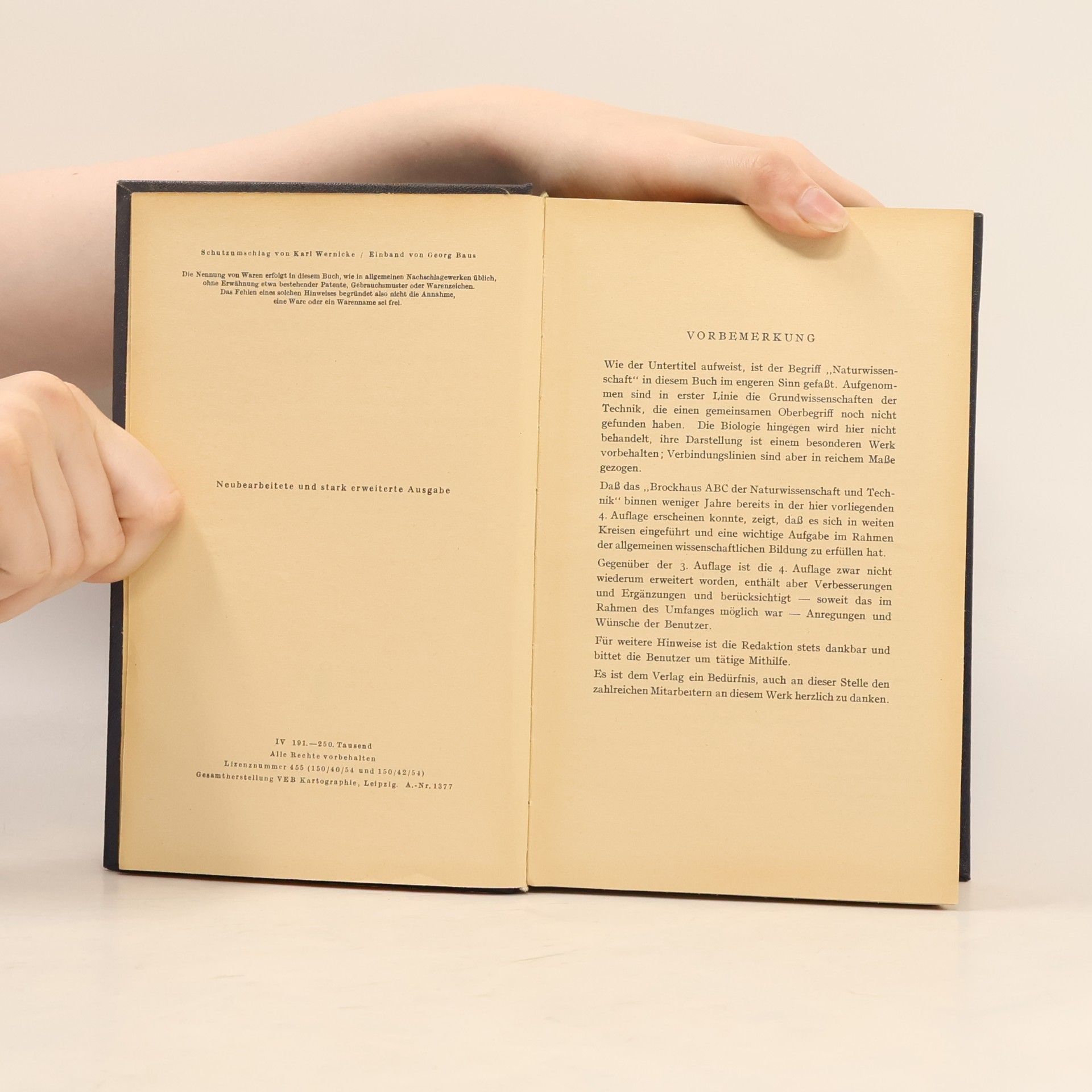 Autorenkollektiv Brockhaus ABC. Der Naturwissenschaft und Technik