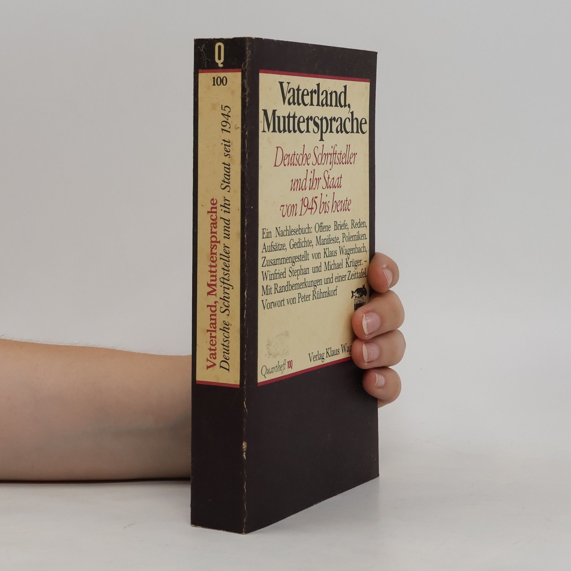 Autores varios Vaterland, Muttersprache