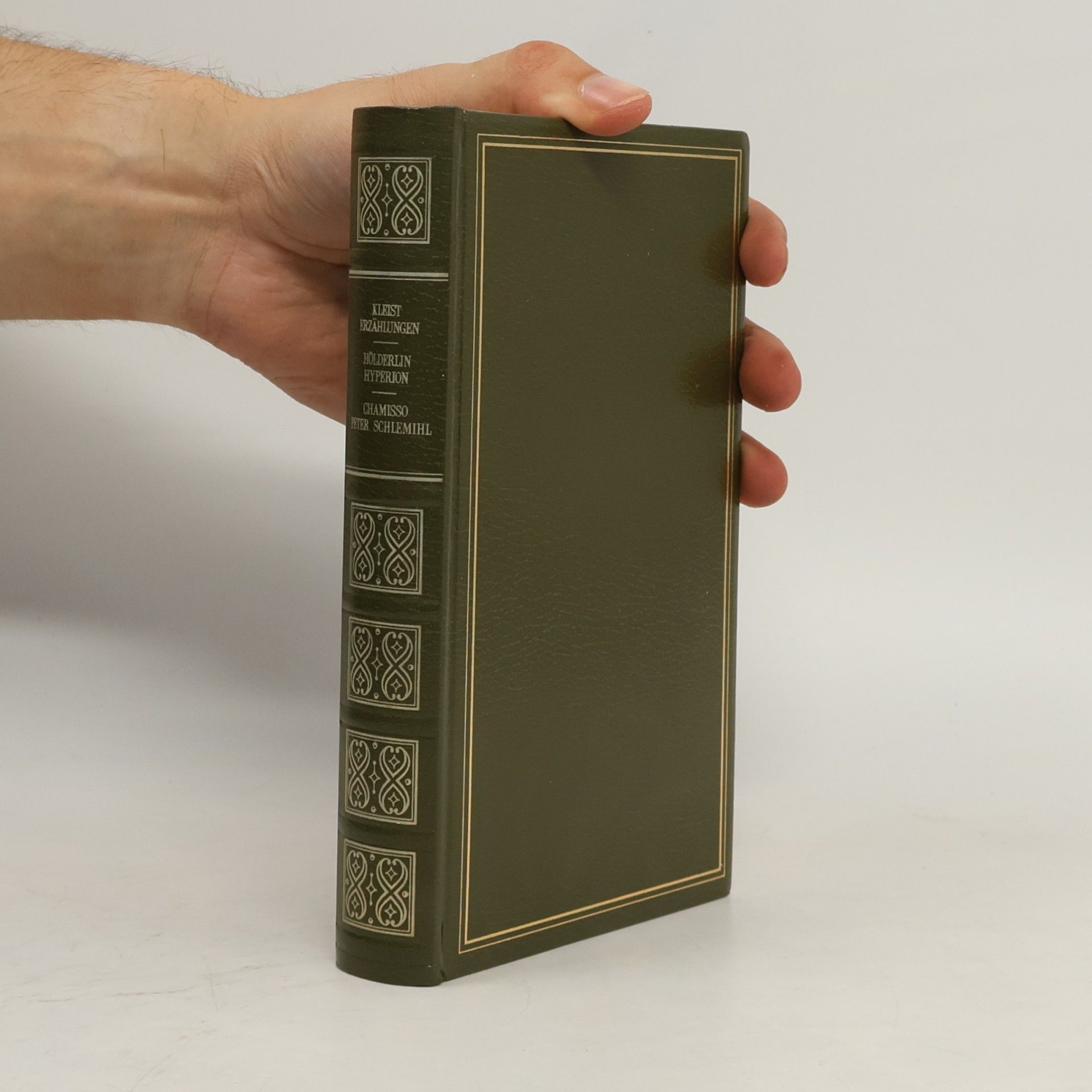 Adelbert von Chamissa Sämtliche Erzählungen. Hyperion. Peter Schlemihls wundersame Geschichte