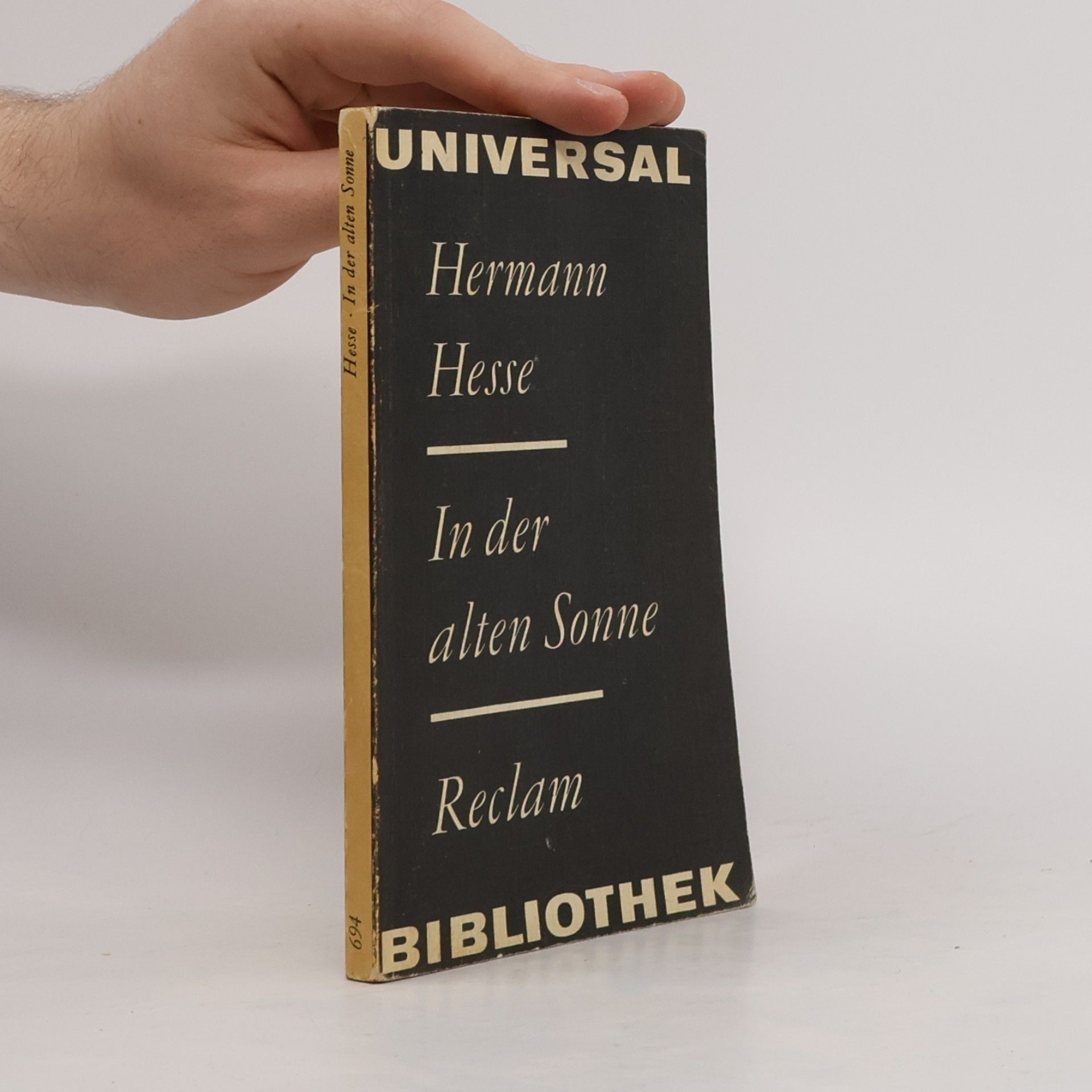 Hermann Hesse In der alten Sonne