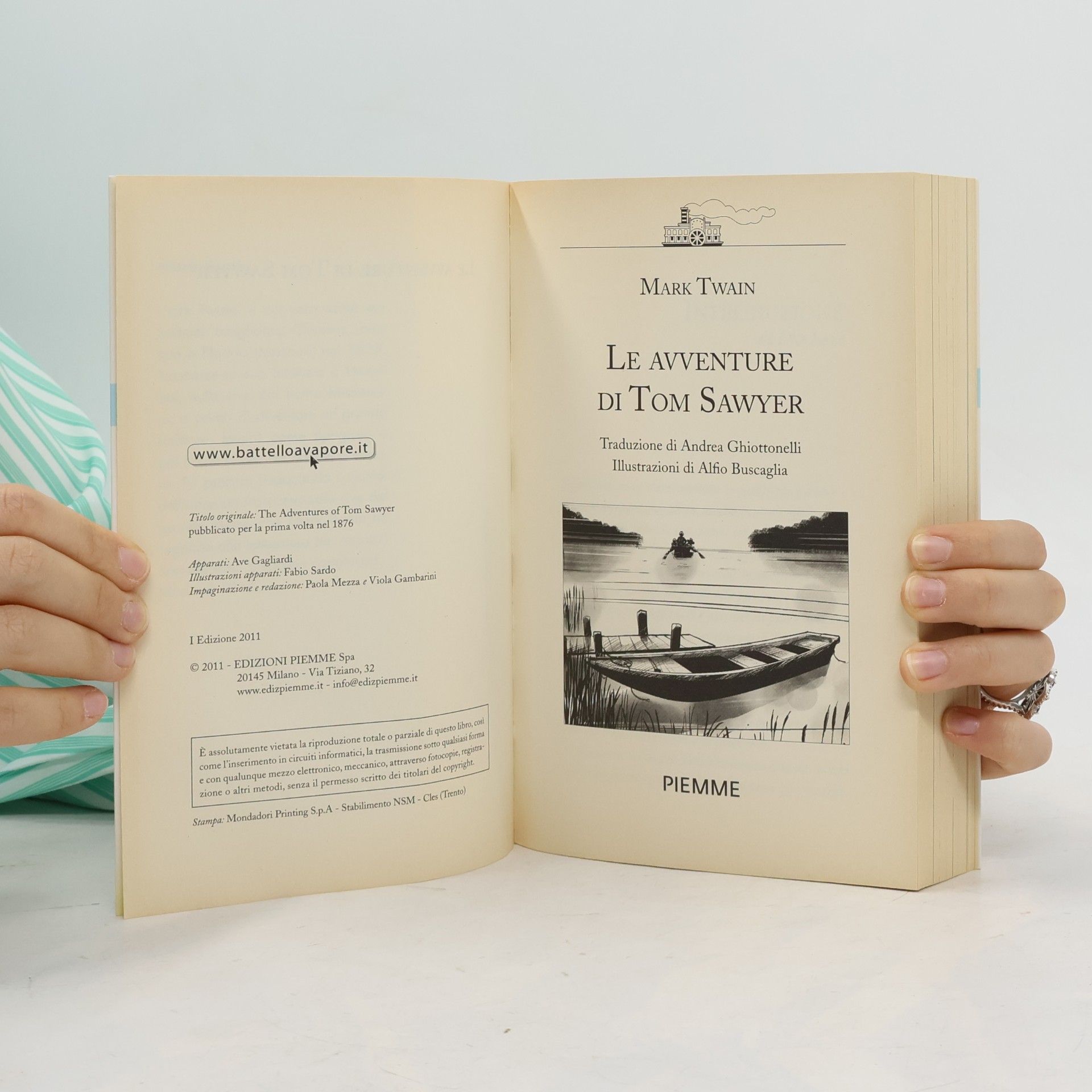Mark Twain I classici del Battello a vapore - 6: Le avventure di Tom Sawyer