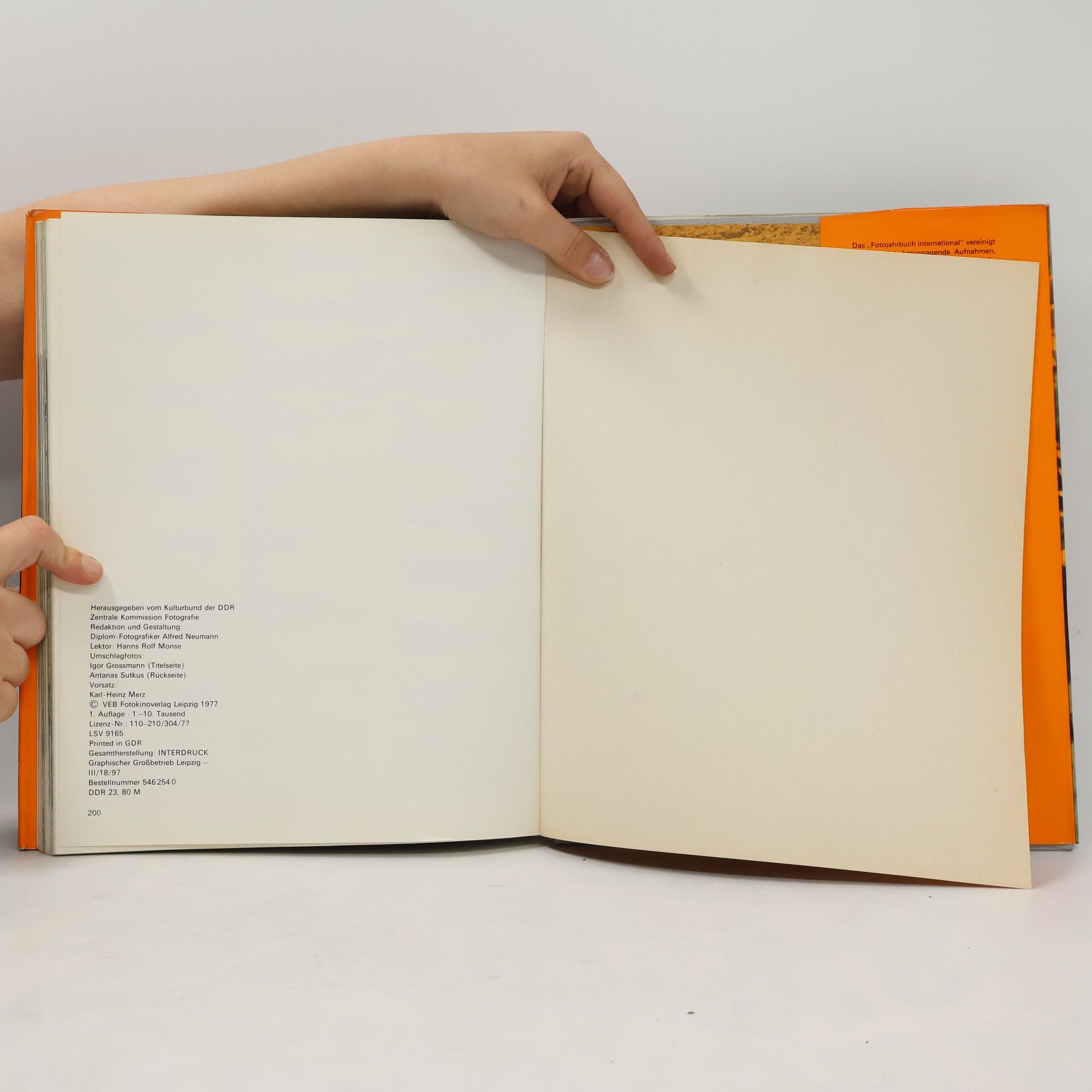 Kolektiv autorů Fotojahrbuch international 1977