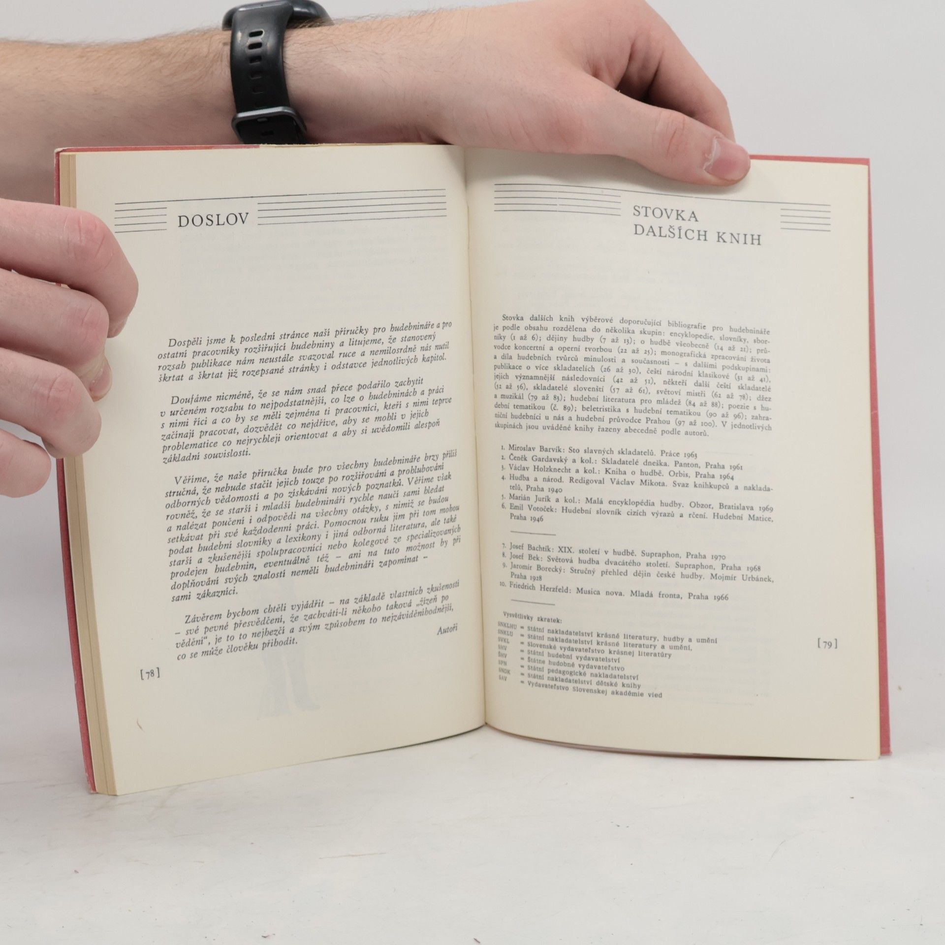 Dušan Pazdírek Hudebniny. Odborná literatura pro knihkupce