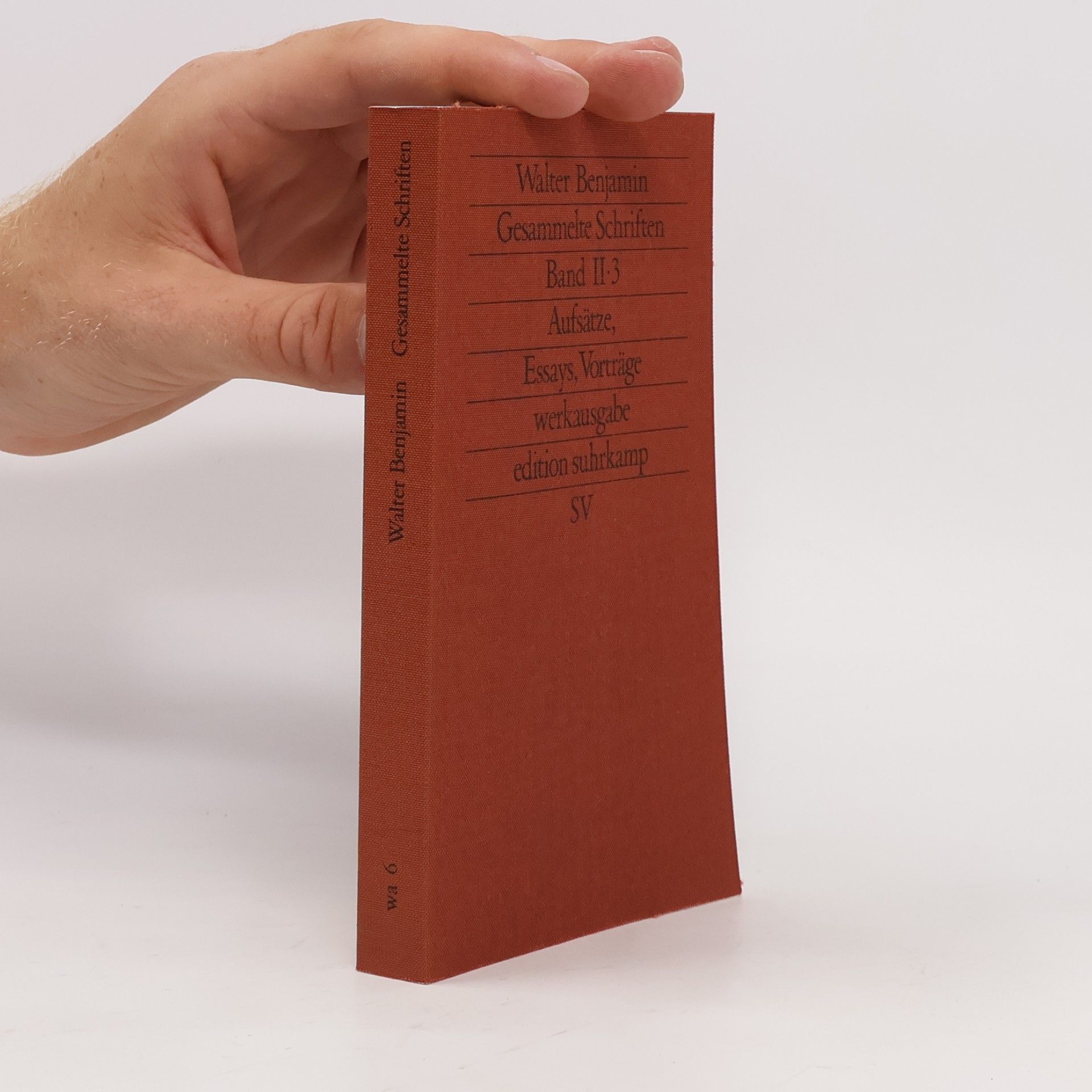 Walter Benjamin Gesammelte Schriften II.-3