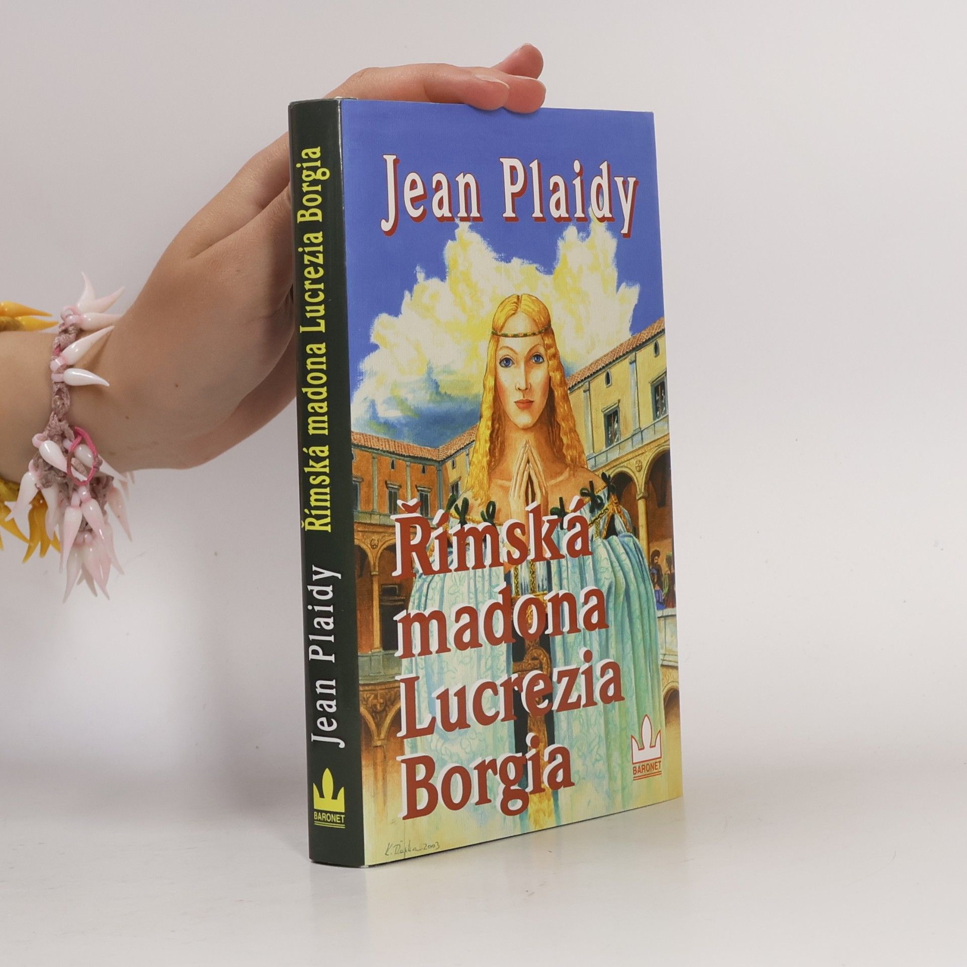Eleanor Burford Římská madona Lucrezia Borgia