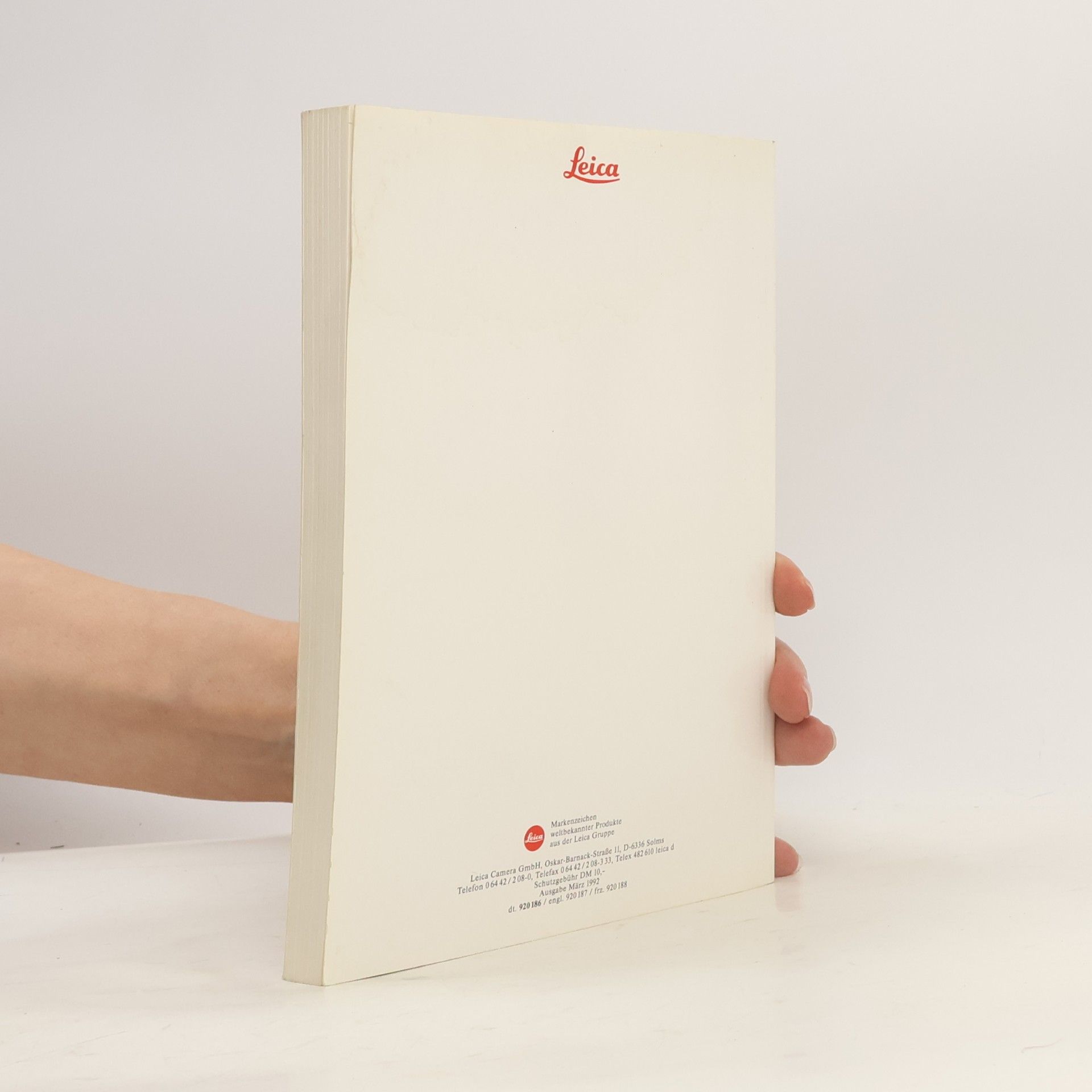 Autorenkollektiv Handbuch des Leica Systems