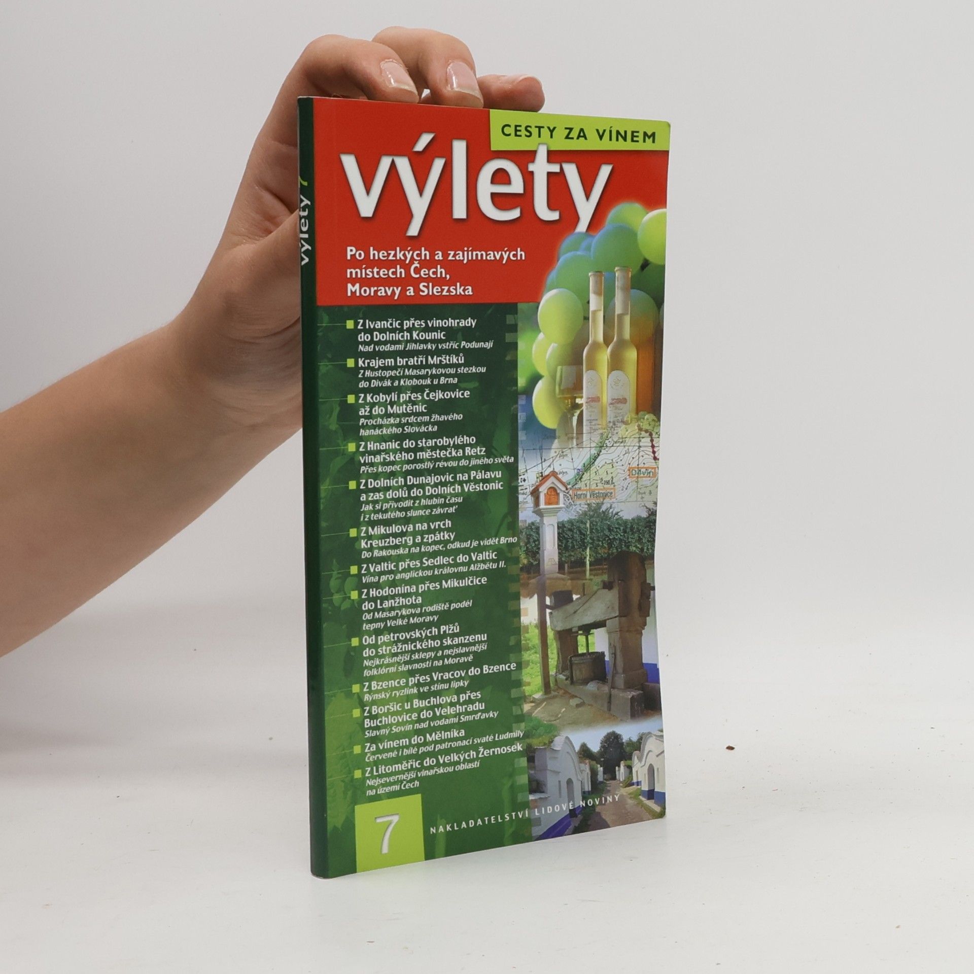 Autores varios Výlety 7. Po hezkých a zajímavých místech Čech, Moravy a Slezska. Cesty za vínem.