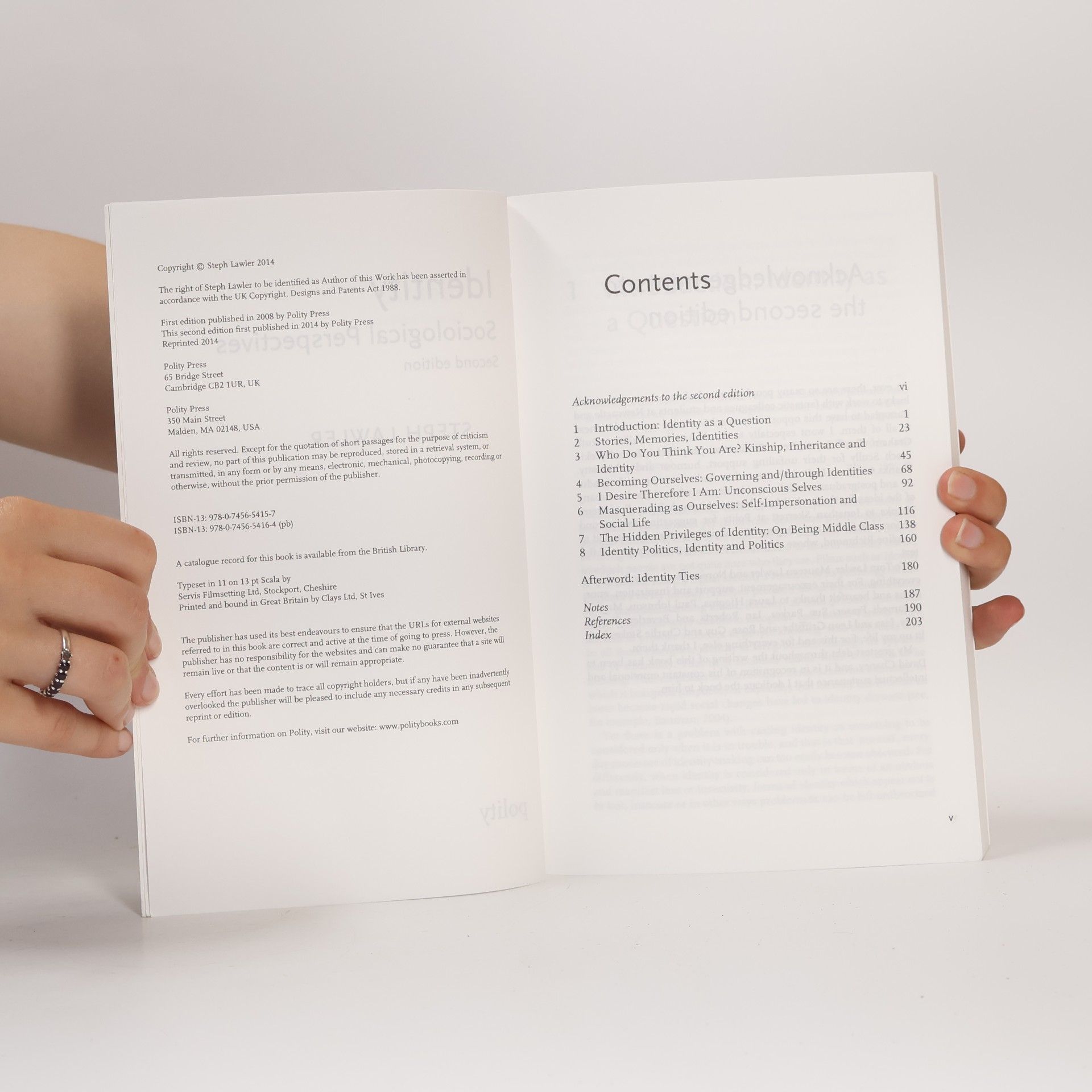 Stephanie Lawler Identity - Second Edition