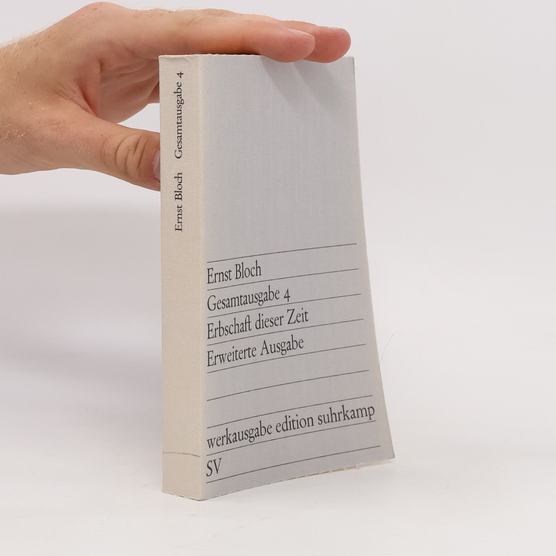 Ernst Bloch Gesamtausgabe 4