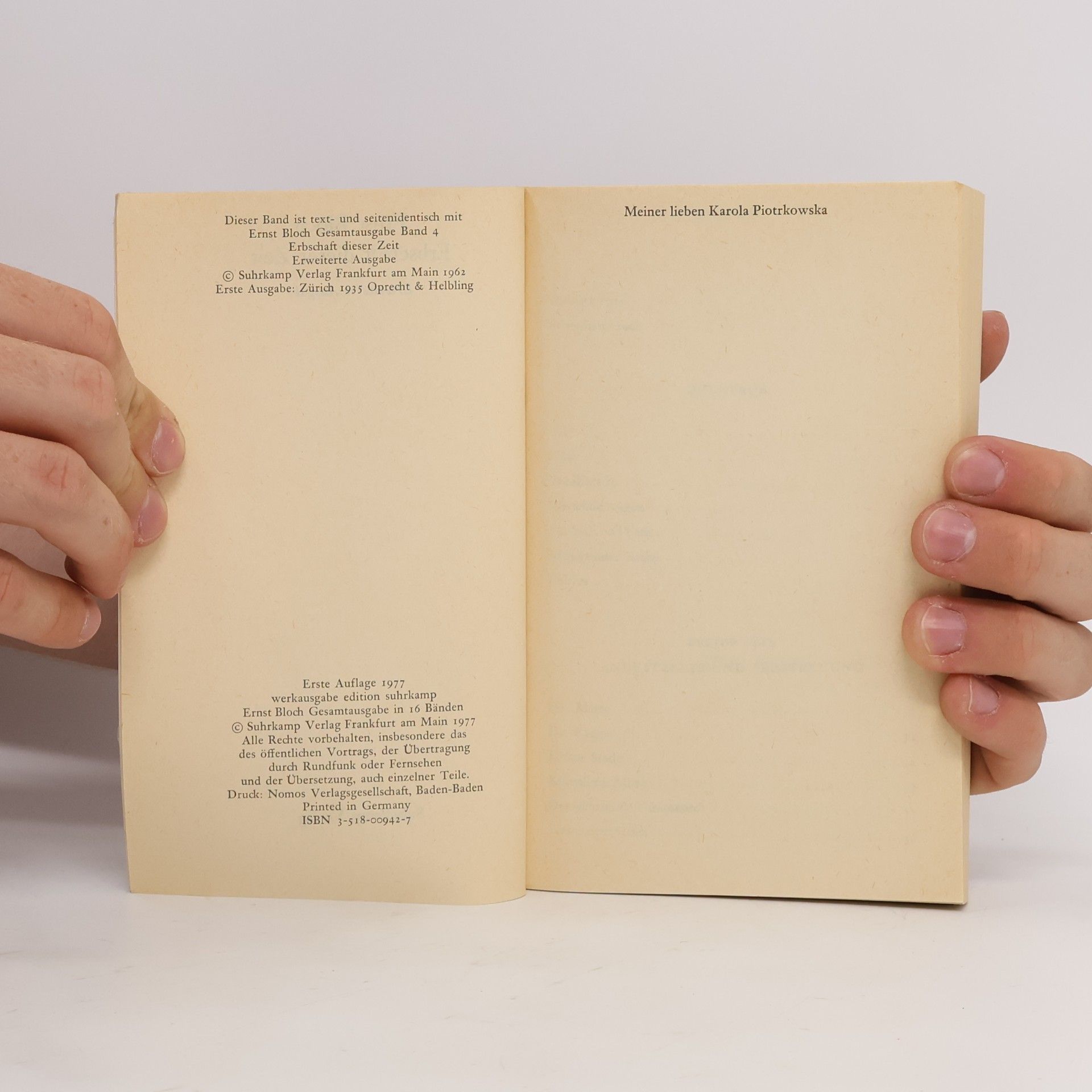 Ernst Bloch Gesamtausgabe 4
