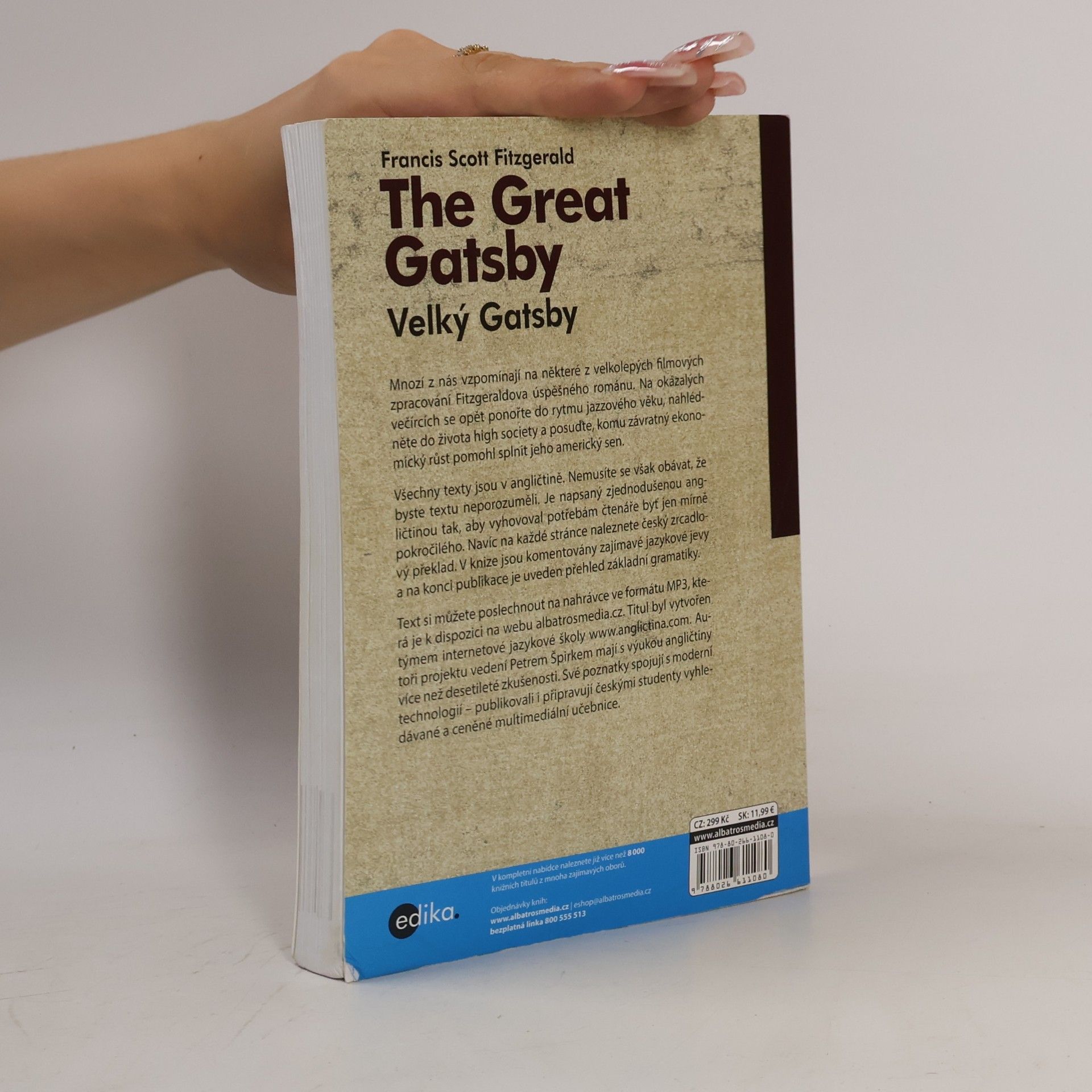Francis Scott Fitzgerald Velký Gatsby/ The great Gatsby