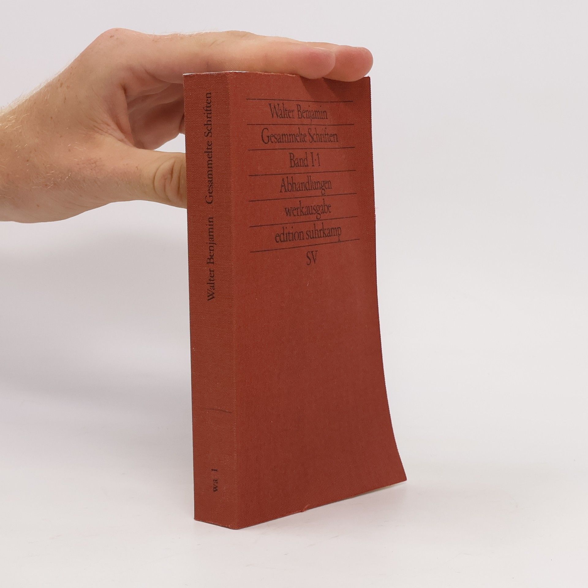 Walter Benjamin Gesammelte Schriften I.1