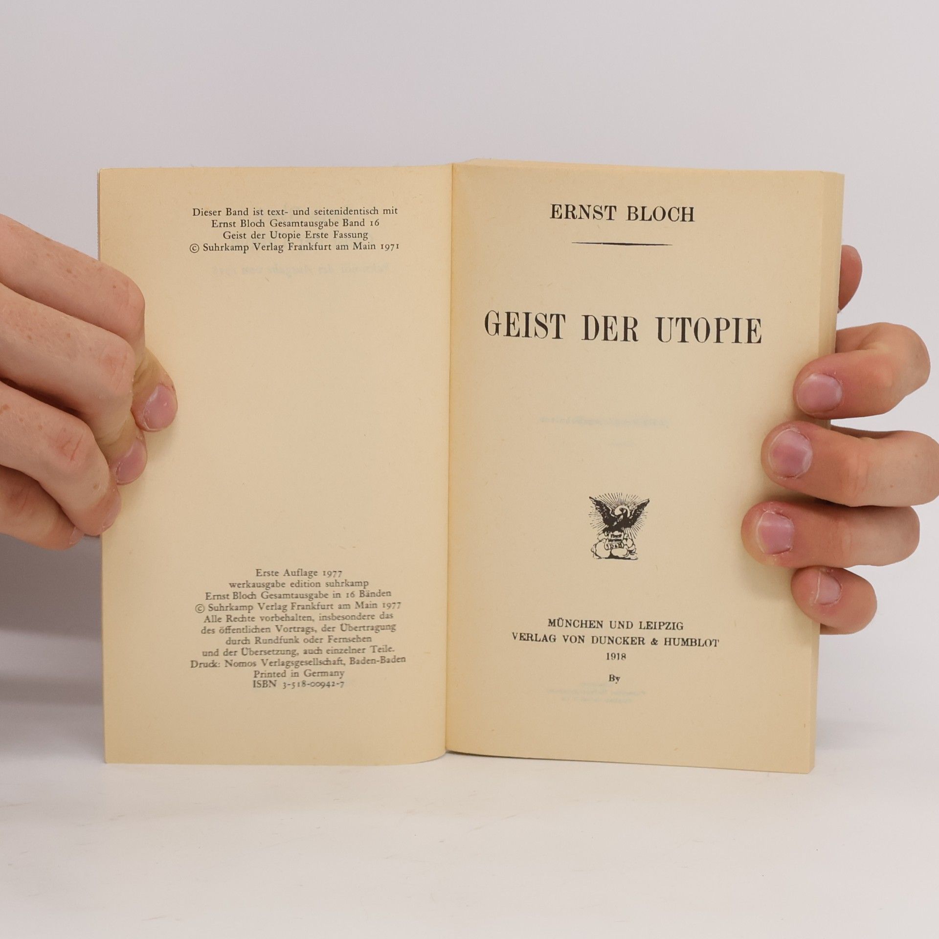 Ernst Bloch Gesamtausgabe 16