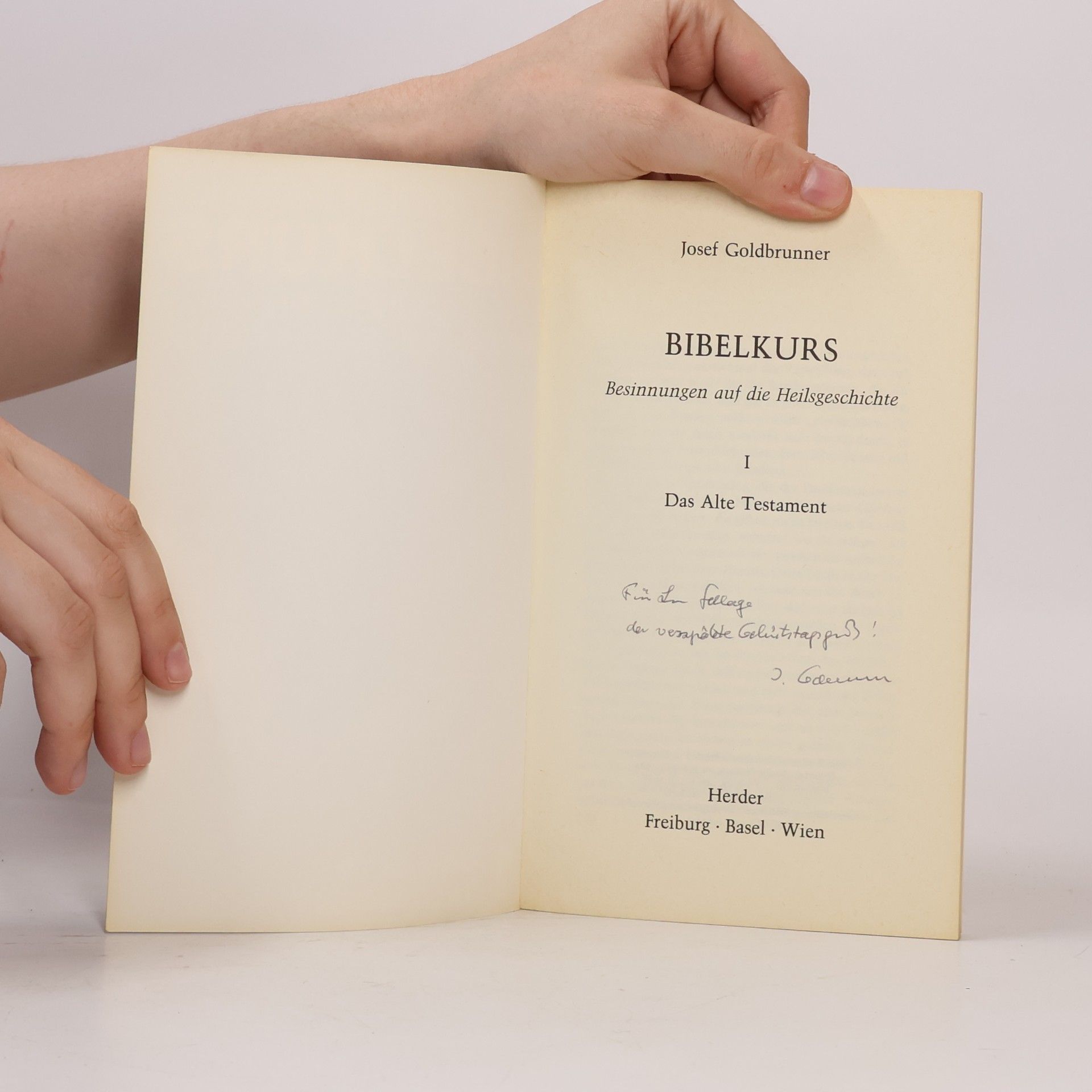Josef Goldbrunner Bibelkurs