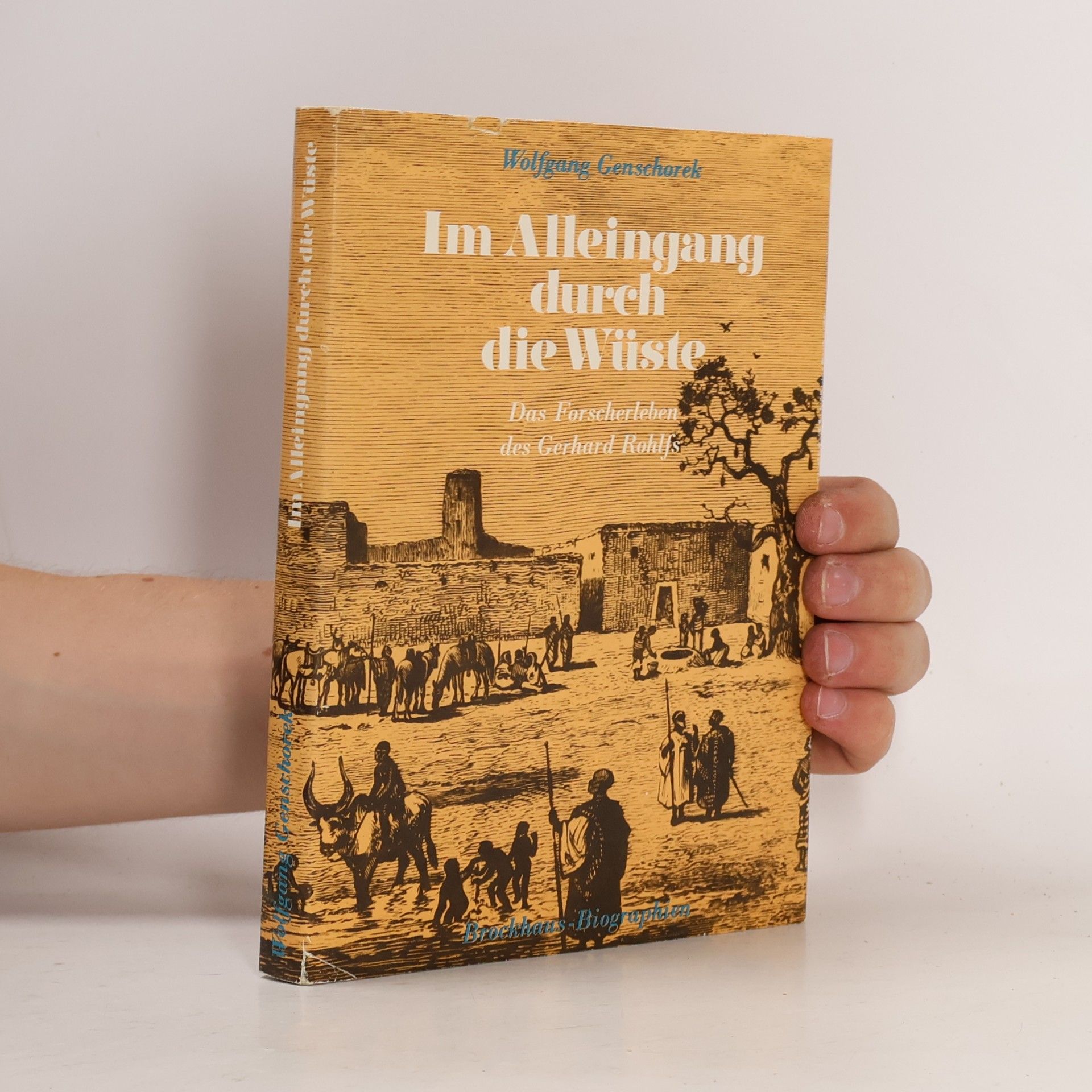 Wolfgang Genschorek Im Alleingang durch die Wüste