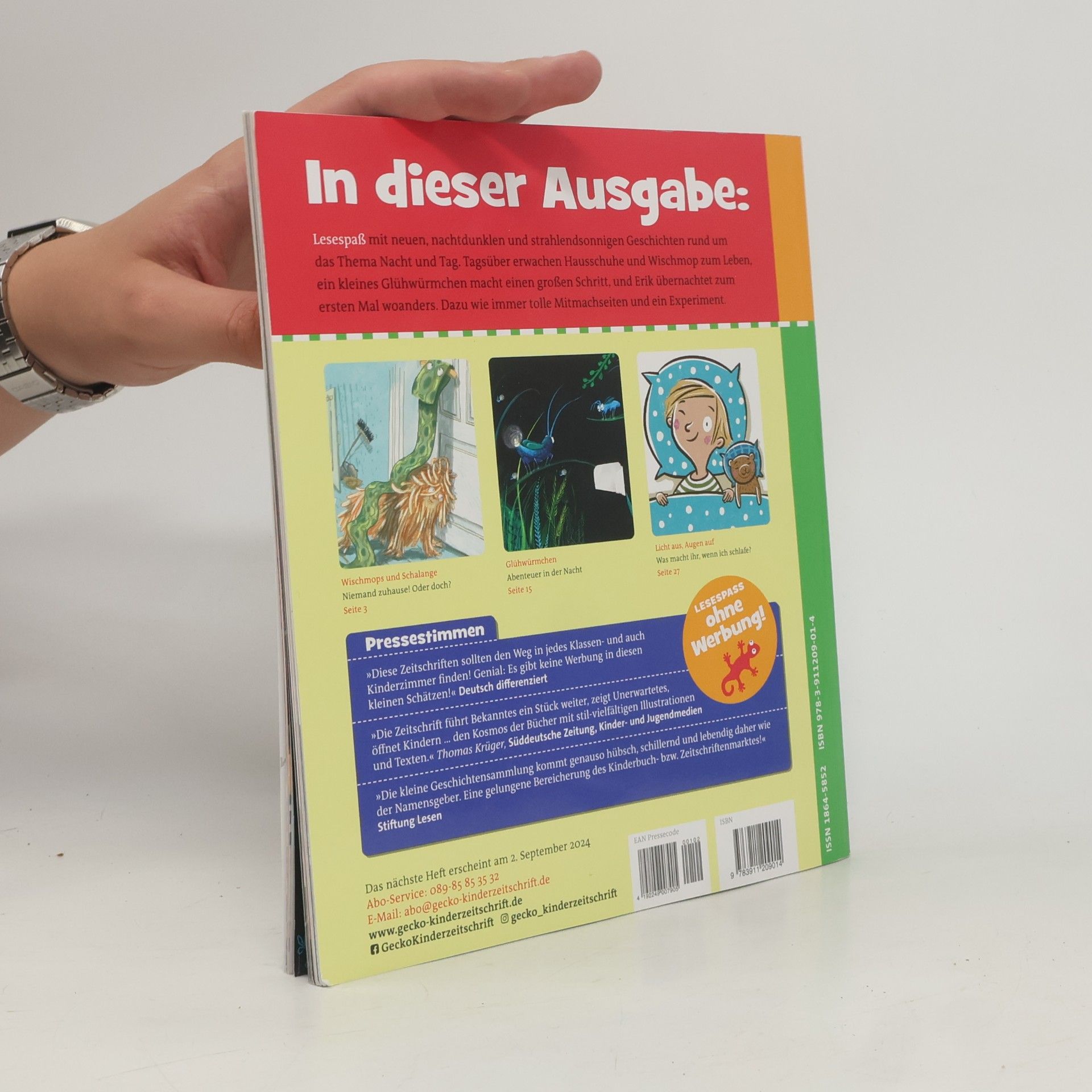 Meike Haas Gecko Kinderzeitschrift Band 102