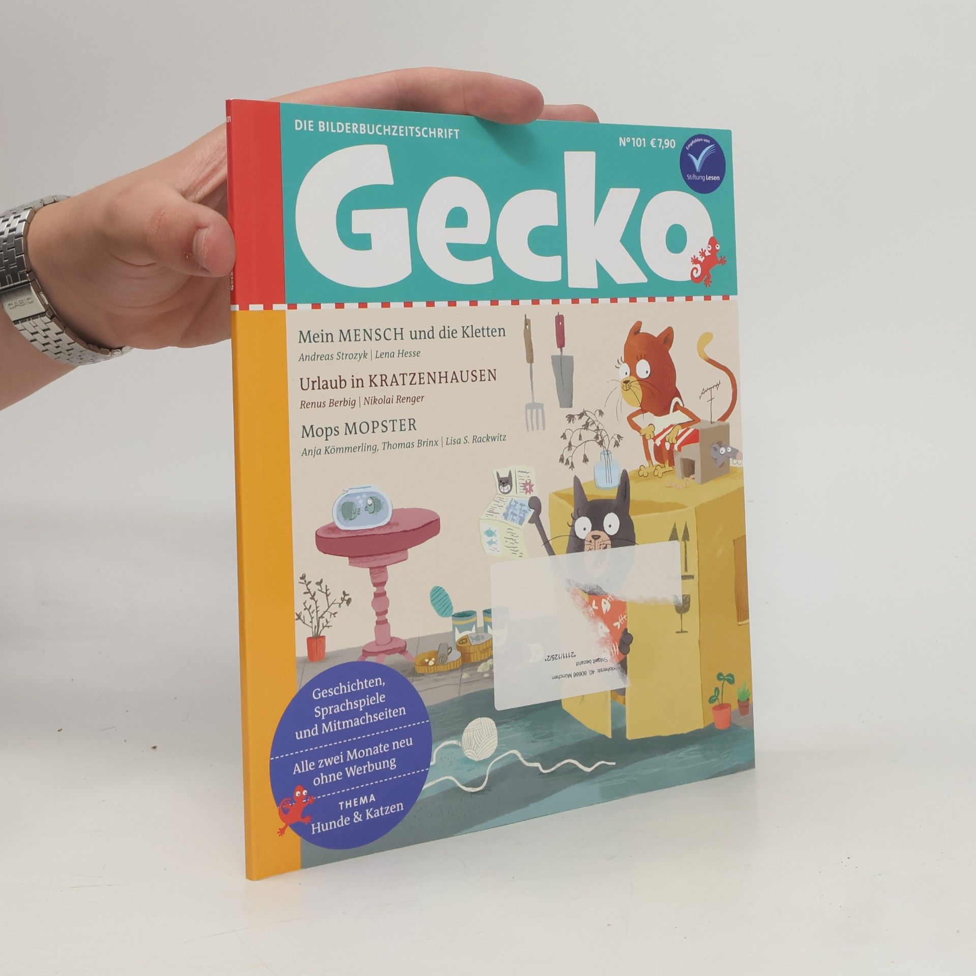Andreas Strozyk Gecko Kinderzeitschrift Band 101