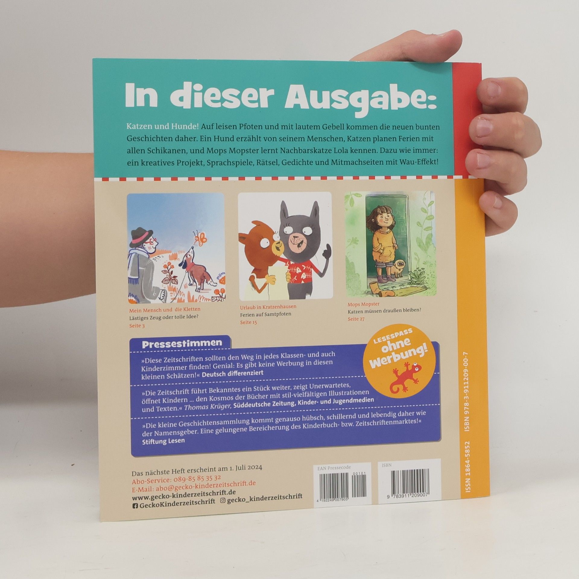 Andreas Strozyk Gecko Kinderzeitschrift Band 101