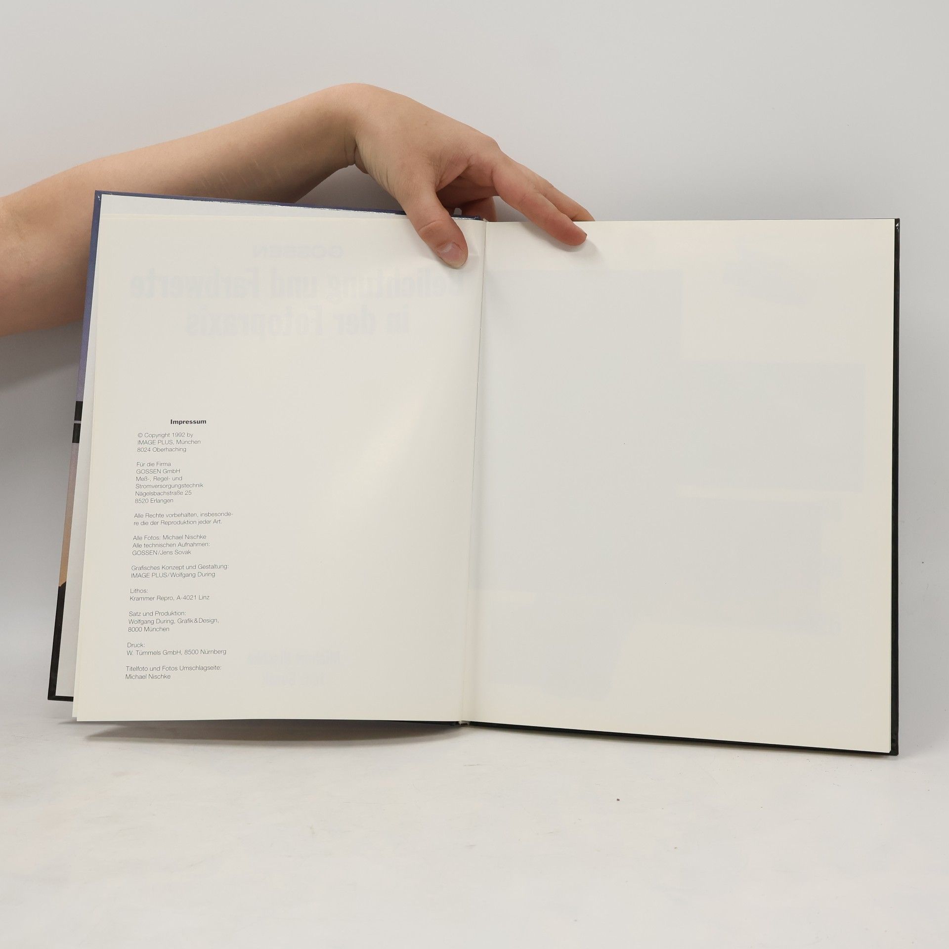 Michael Nischke Belichtung und Farbwerte in der Fotopraxis