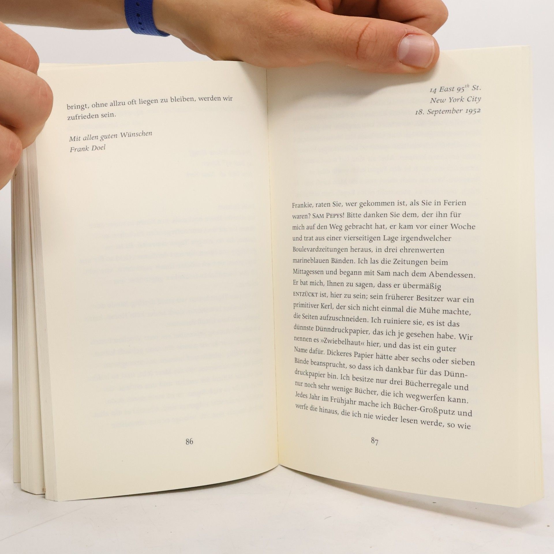 Helene Hanff 84, Charing Cross Road