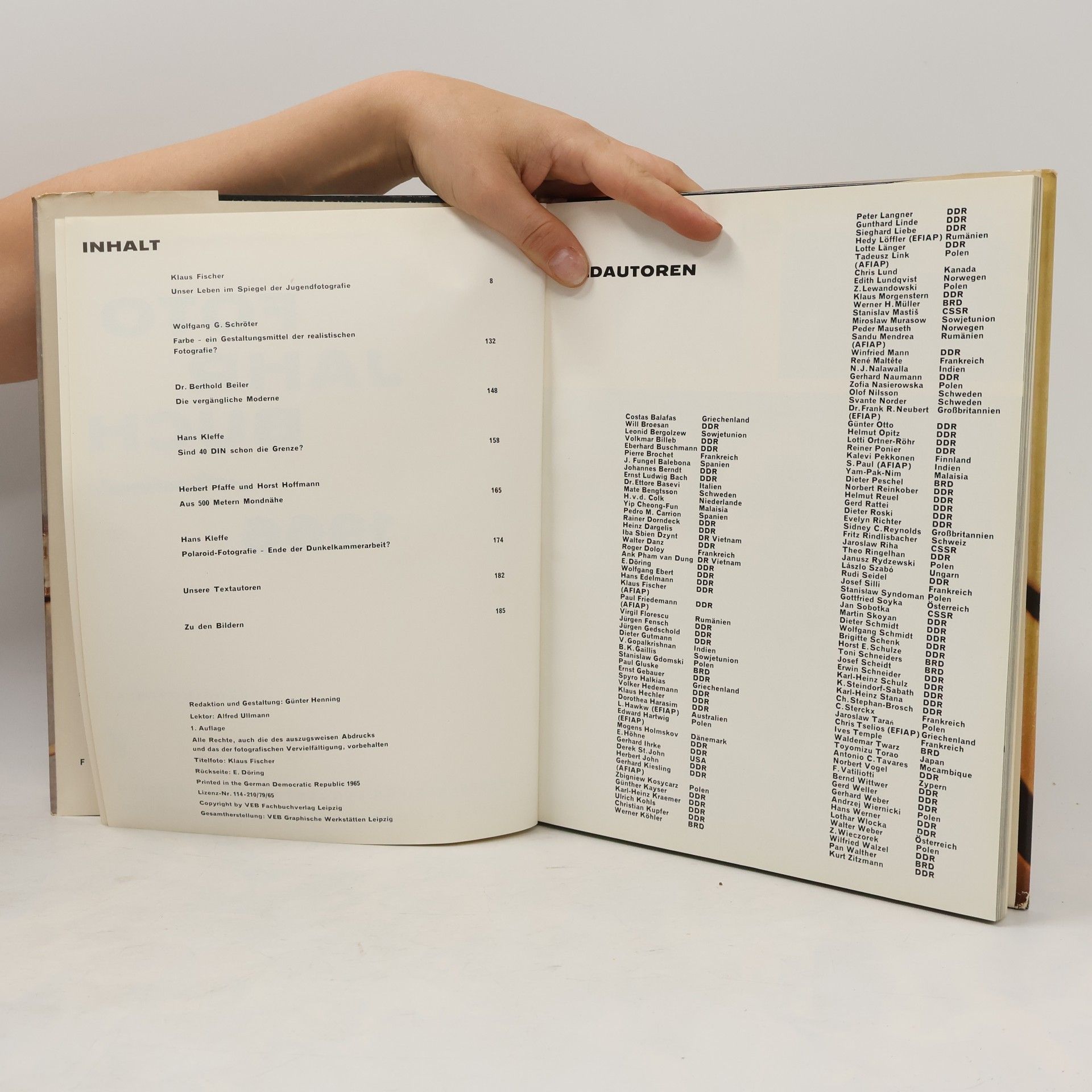 Autores varios Fotojahrbuch international 1966