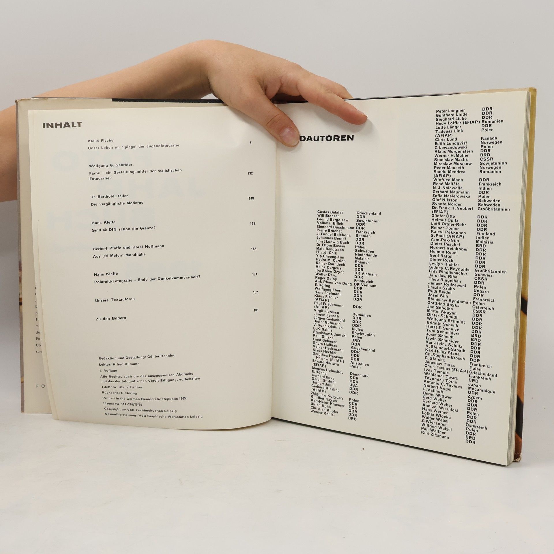 Autores varios Fotojahrbuch international 1966