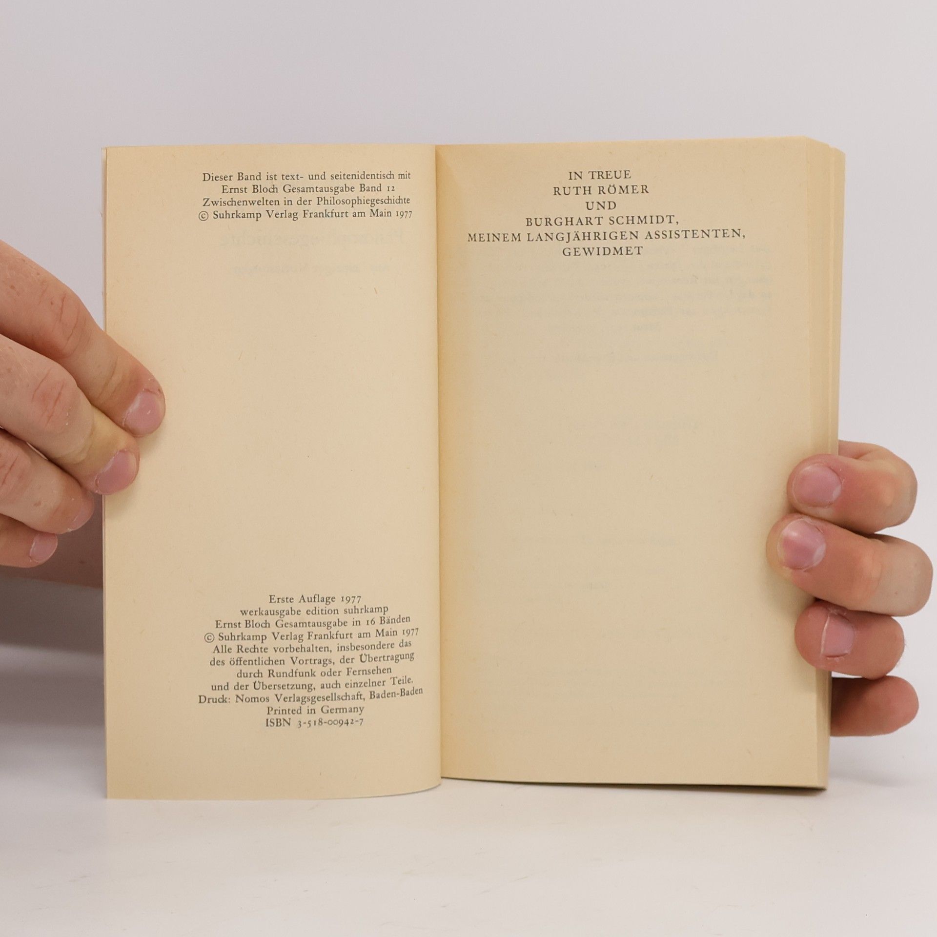Ernst Bloch Gesamtausgabe 12 - Zwischenwelten in der Philosophiegeschichte