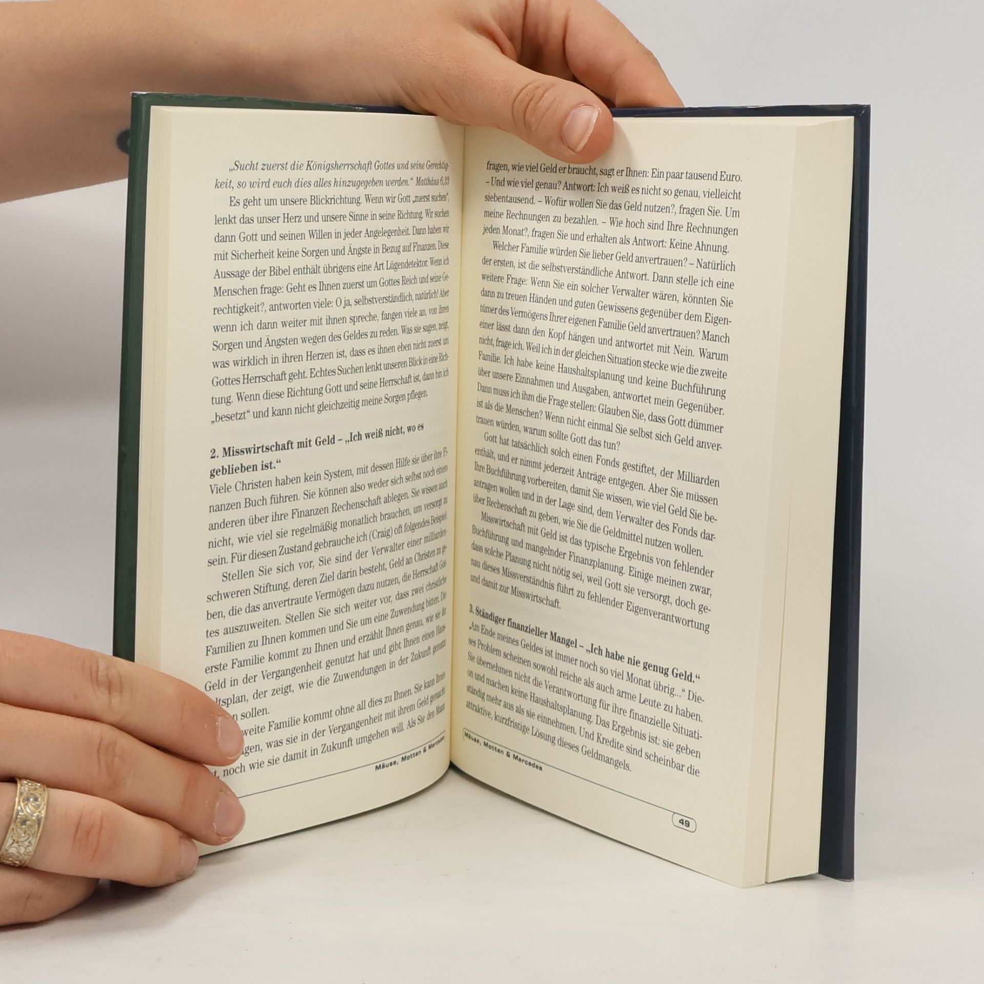 Craig Hill Mäuse, Motten und Mercedes. Biblische Prinzipien für den Umgang mit Geld