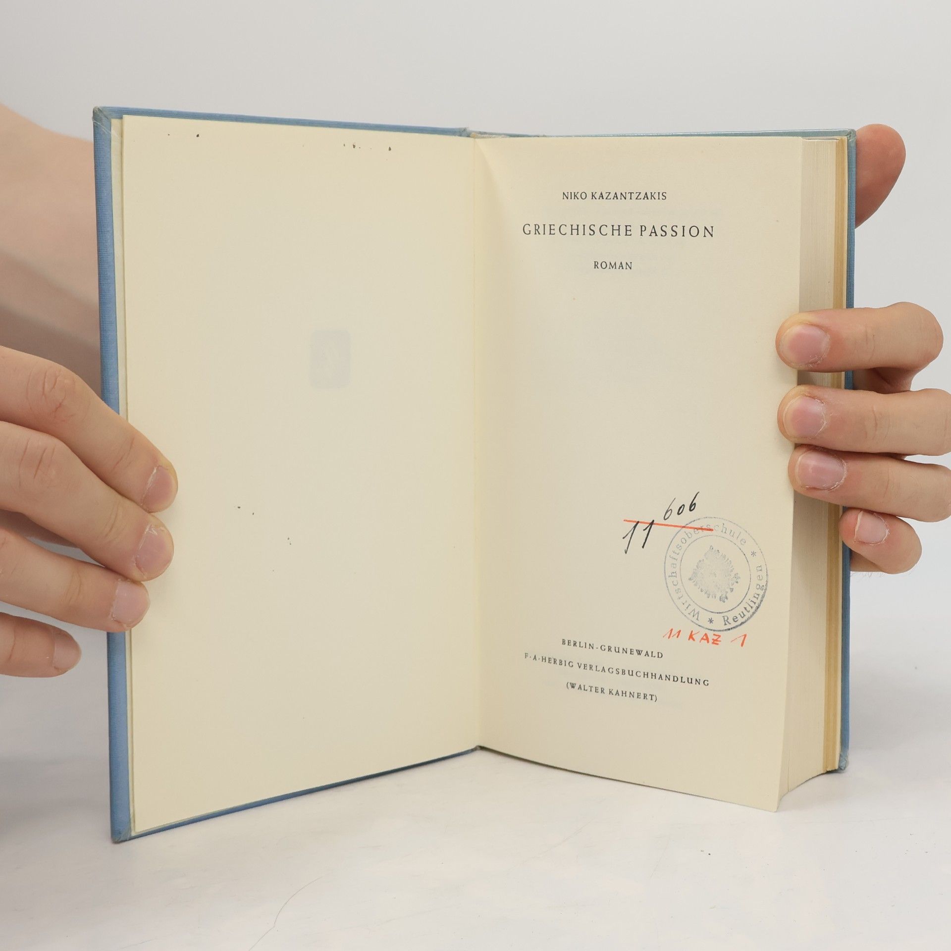 Niko Kazantzakis Griechische Passion