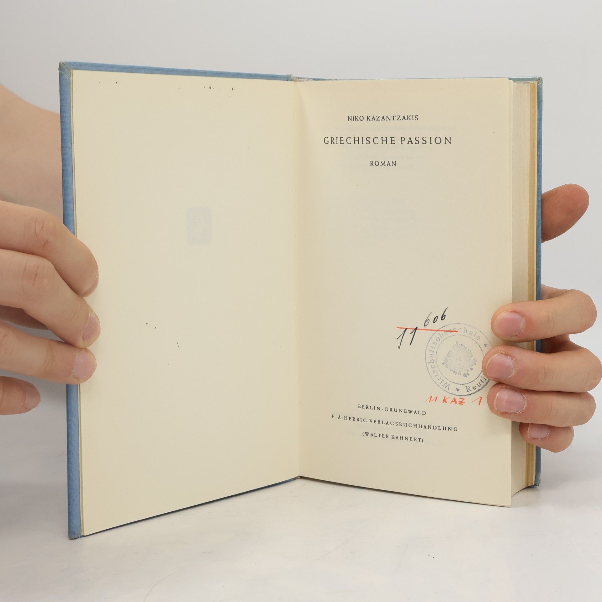 Niko Kazantzakis Griechische Passion