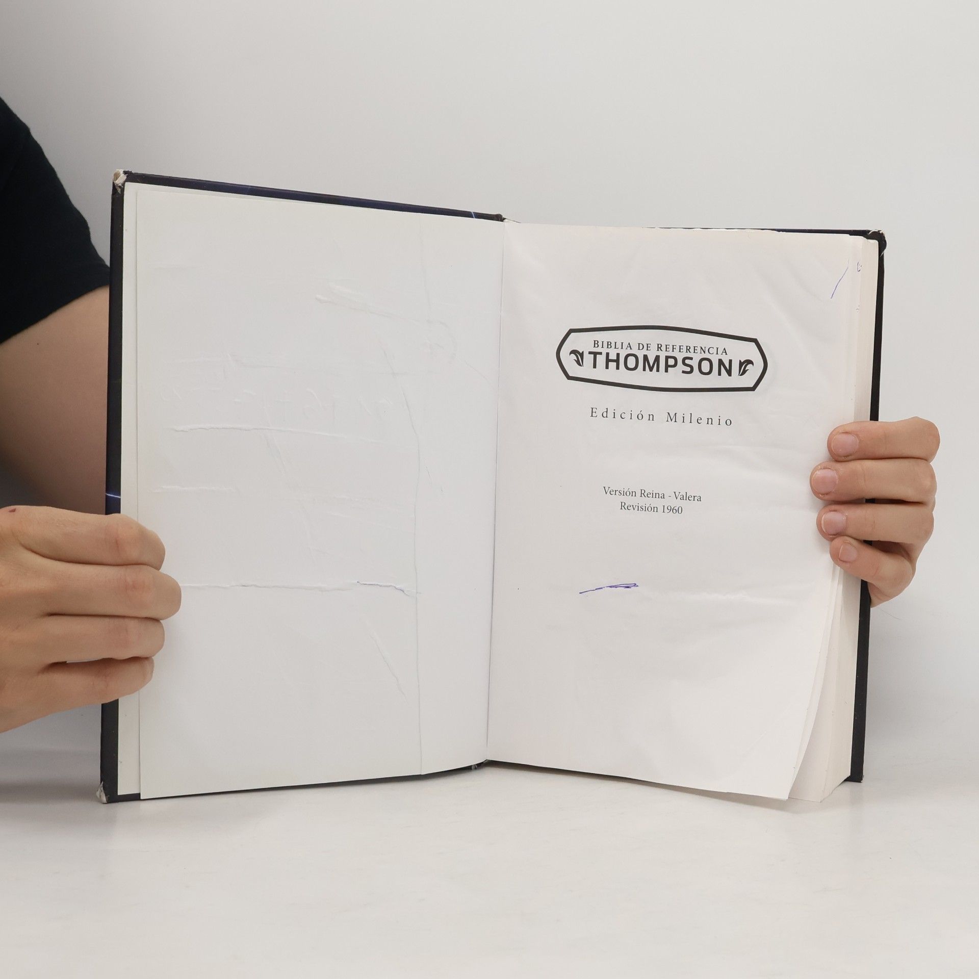Thompson Biblia de Referencia Thompson-RVR 1960-Milenio