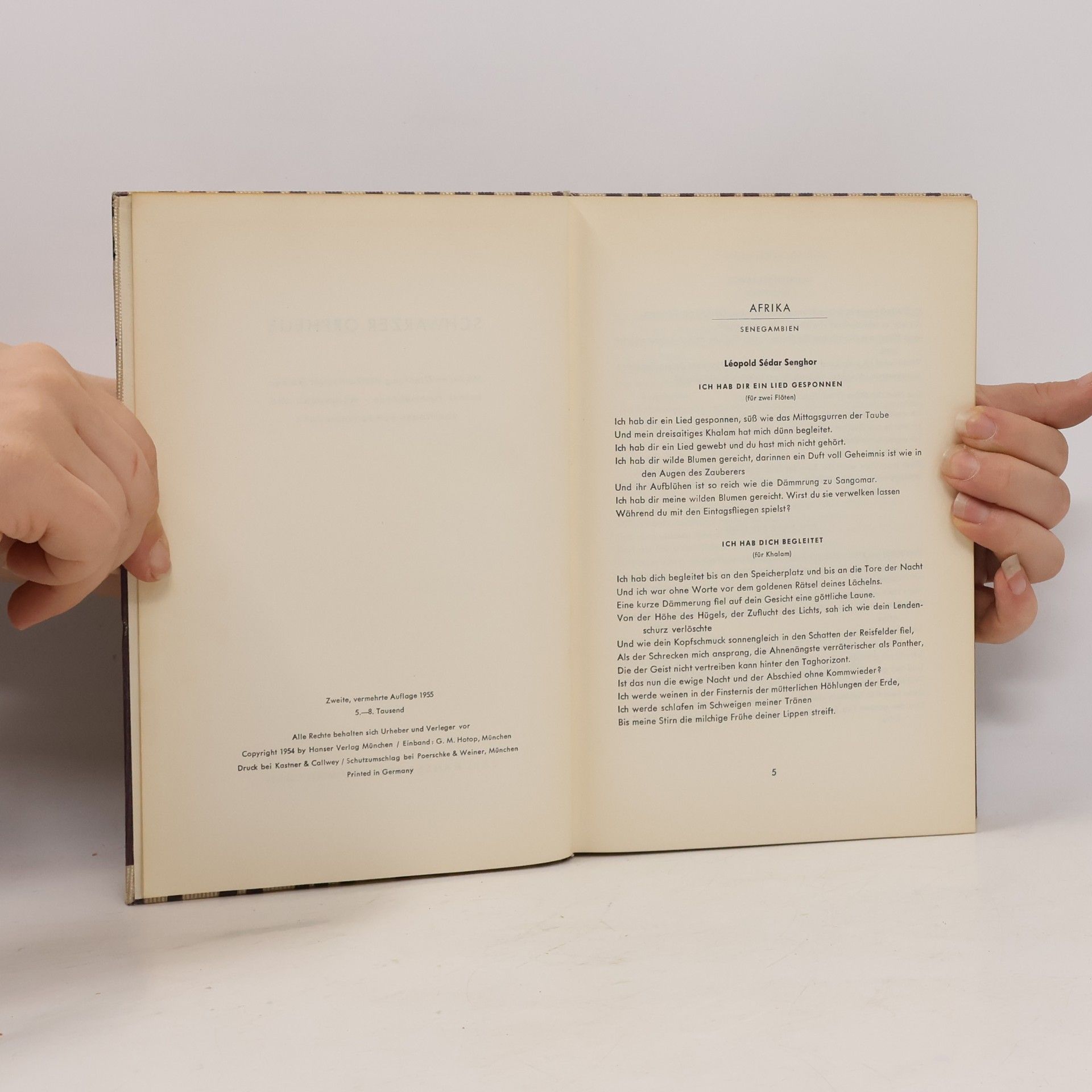 Various authors Schwarzer Orpheus