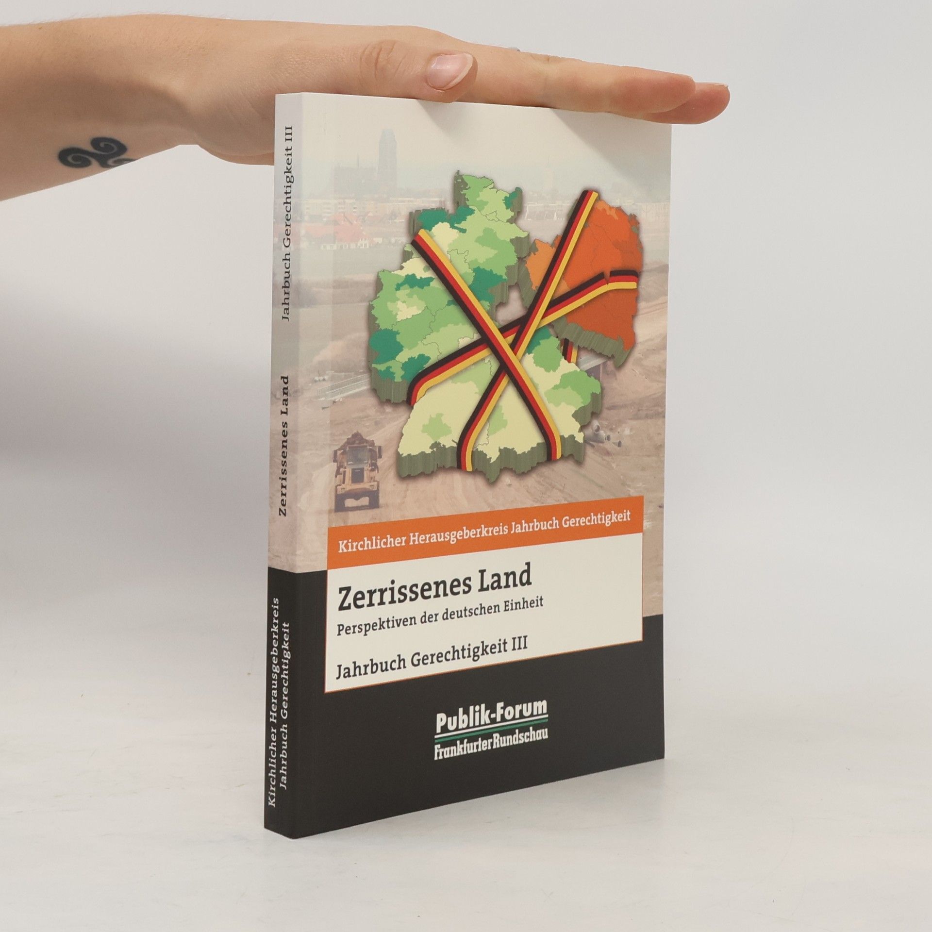 Kolektiv autorů Zerrissenes Land. Pespektiven der deutschen Einheit