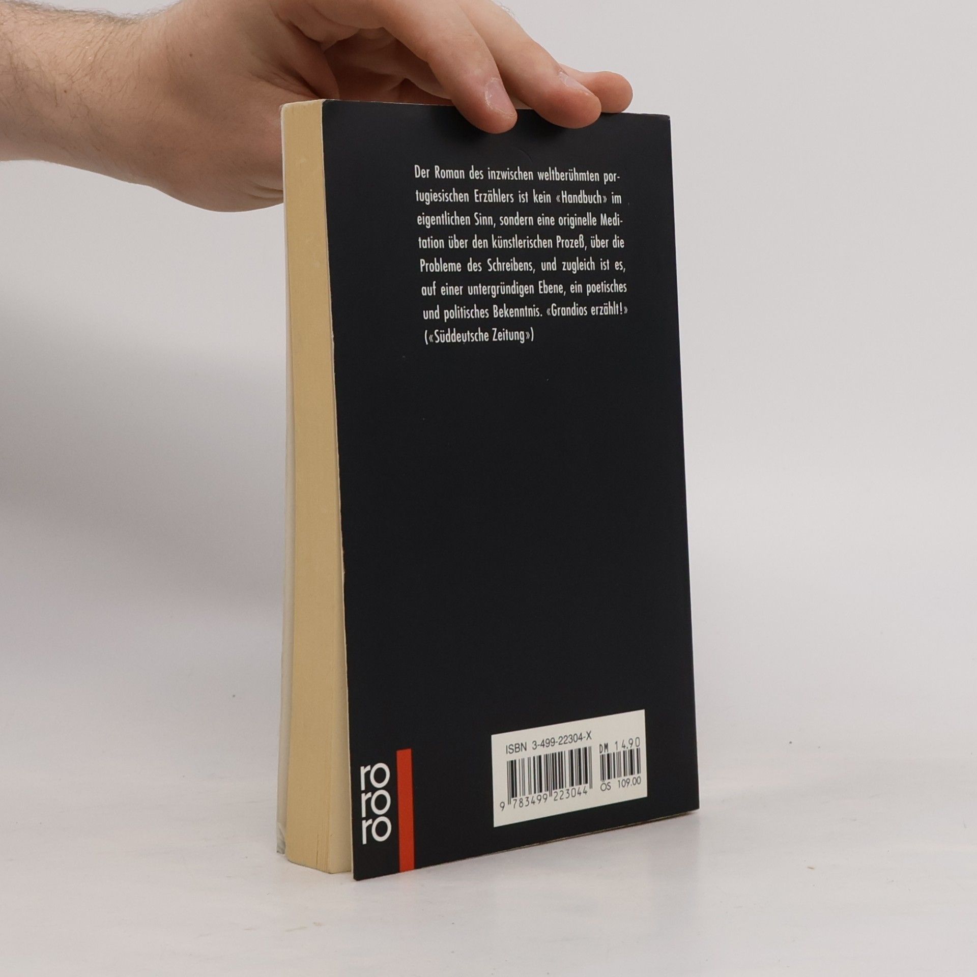 José Saramago Handbuch der Malerei und Kalligraphie