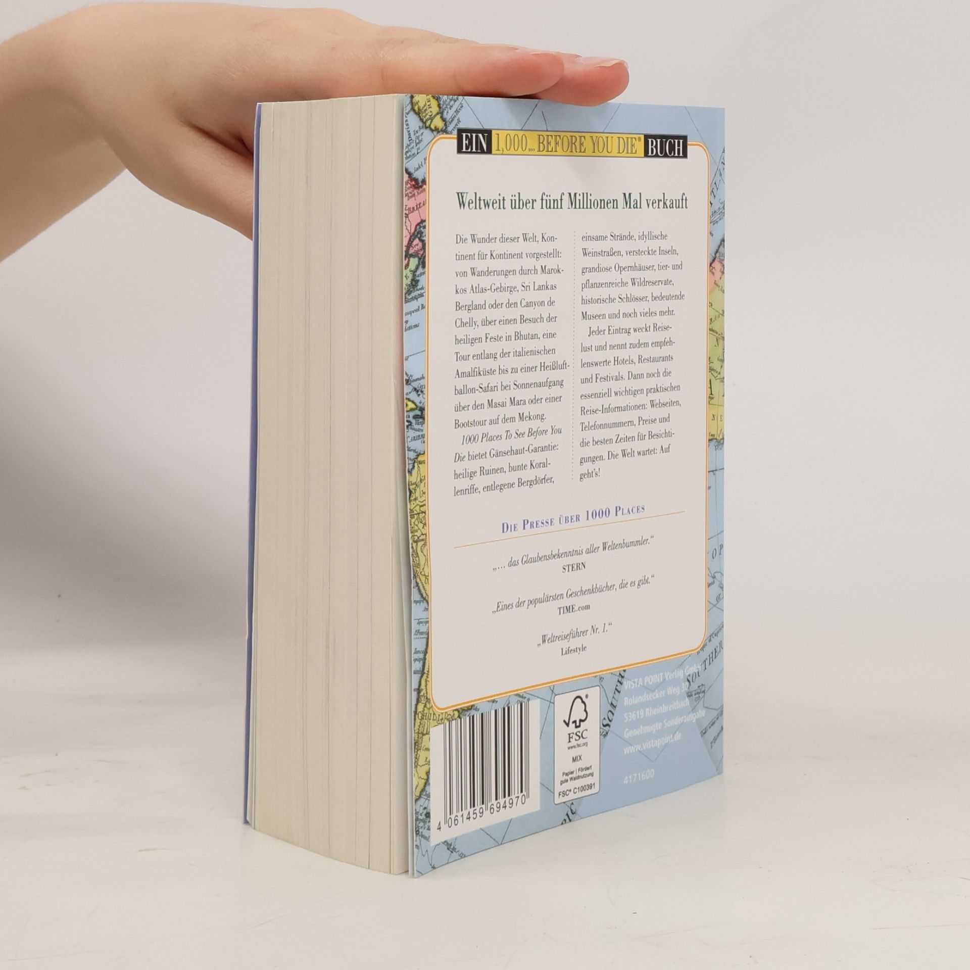 Patrizia Schultz 1000 Places To See Before You Die - Weltweit -Sonderausgabe 2024