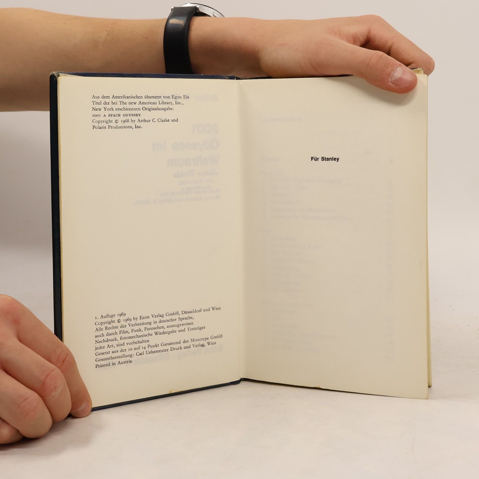 Arthur C. Clarke 2001. Odyssee im Weltraum