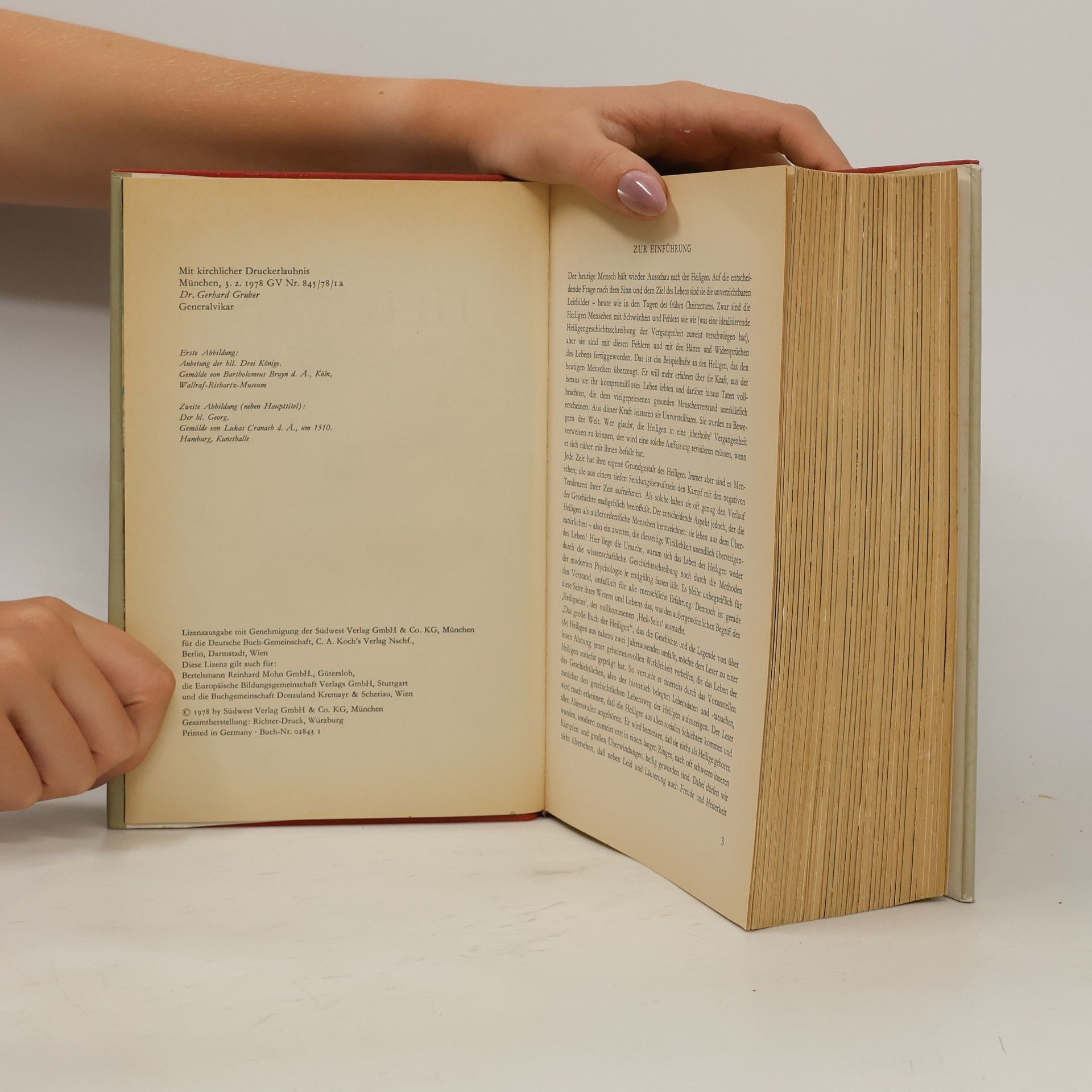 Carlo Melchers Das große Buch der Heiligen. Geschichte und Legende im Jahreslauf