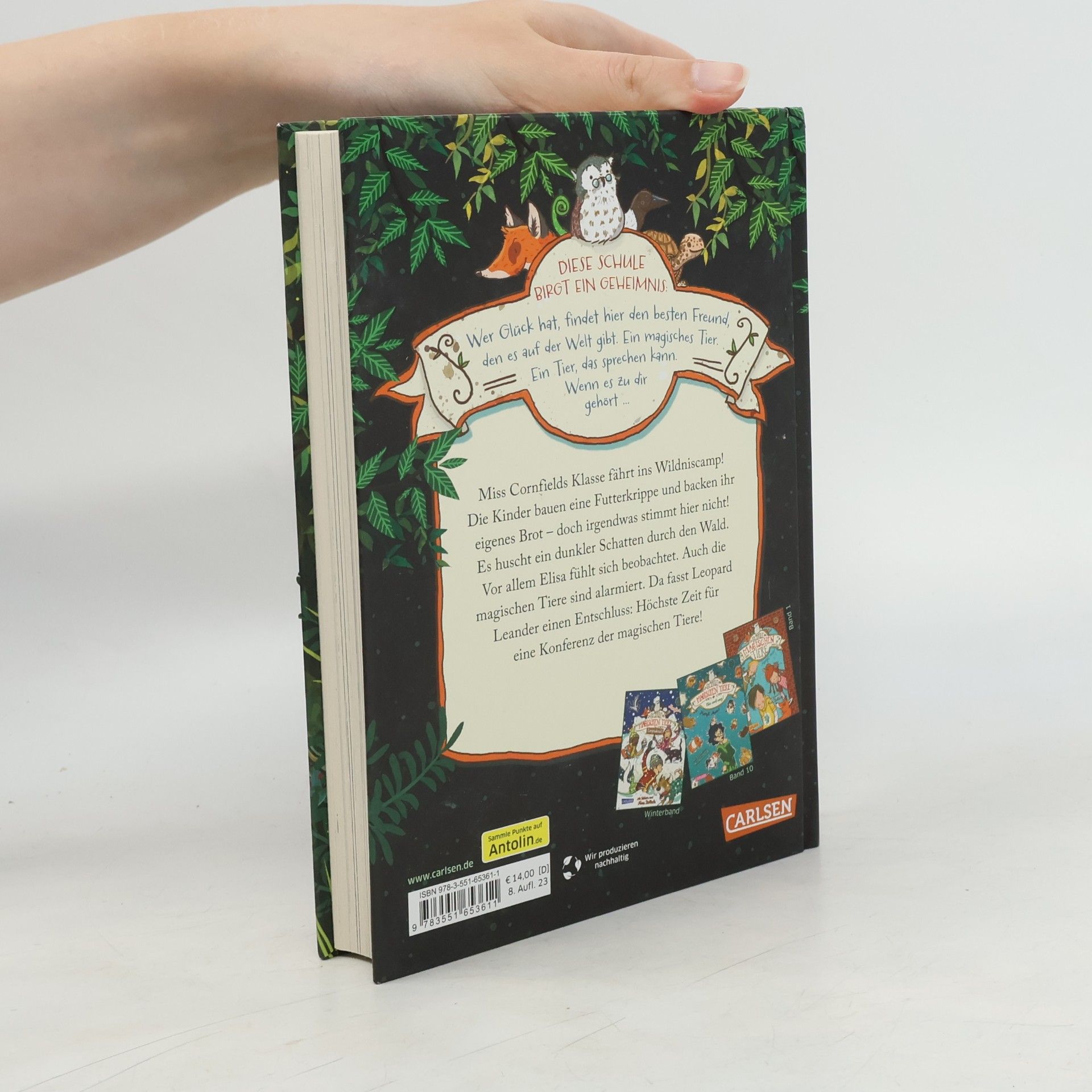 Margit Auer Die Schule der magischen Tiere. Wilder, wilder Wald!