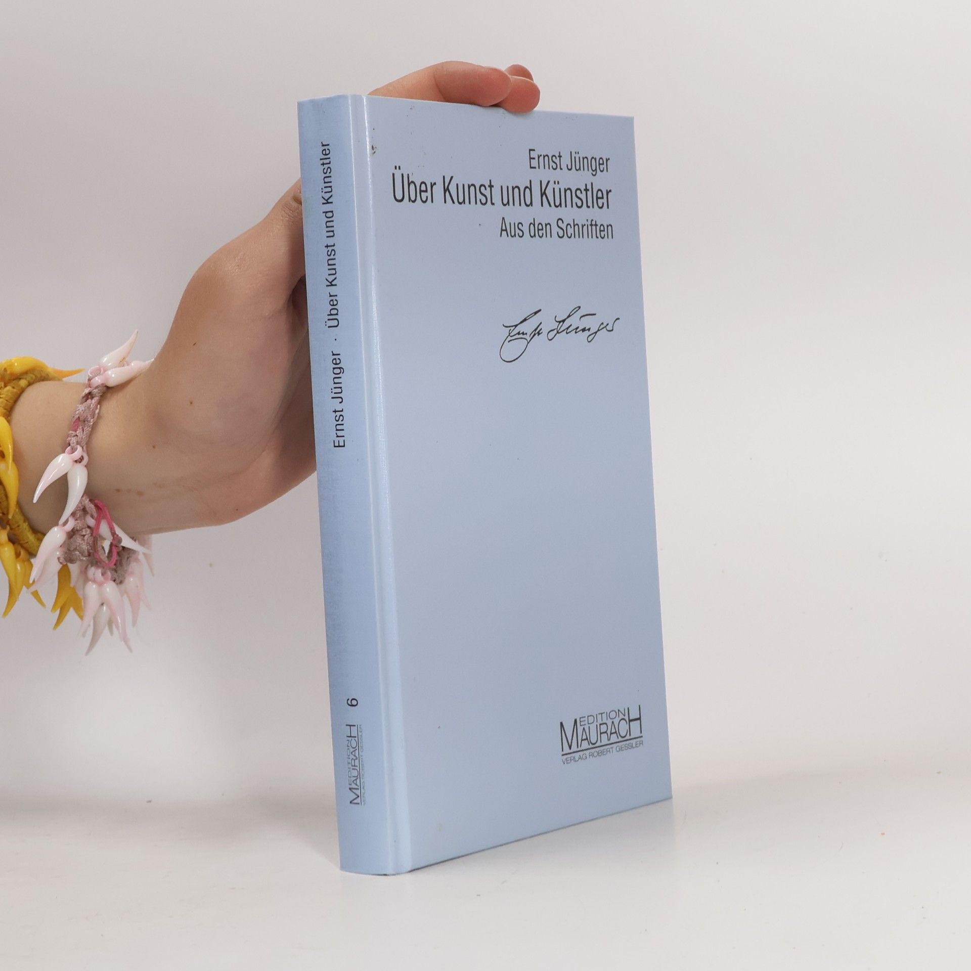 Ernst Jünger Über Kunst und Künstler