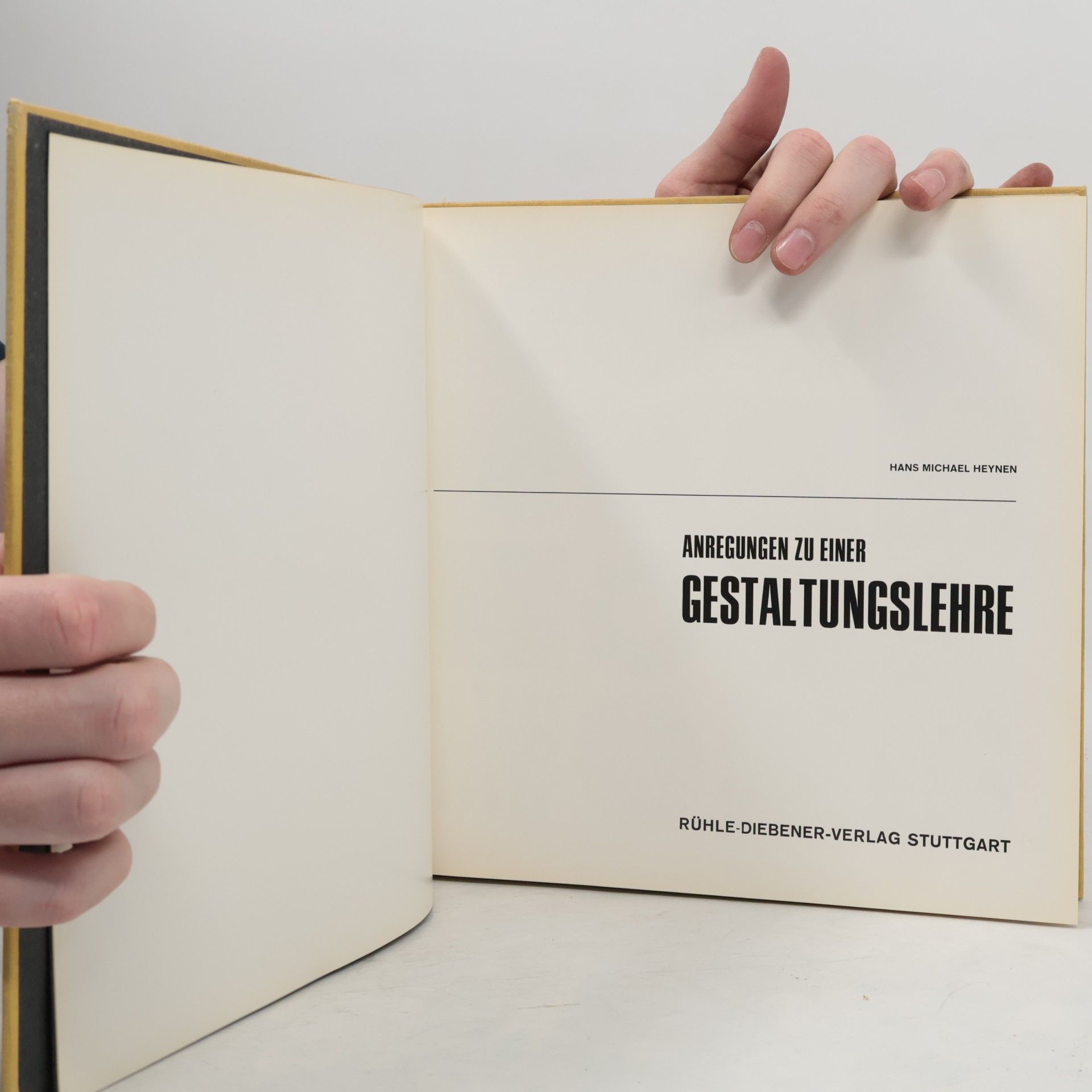Hans Michael Heynen Anregungen zu einer Gestaltungslehre