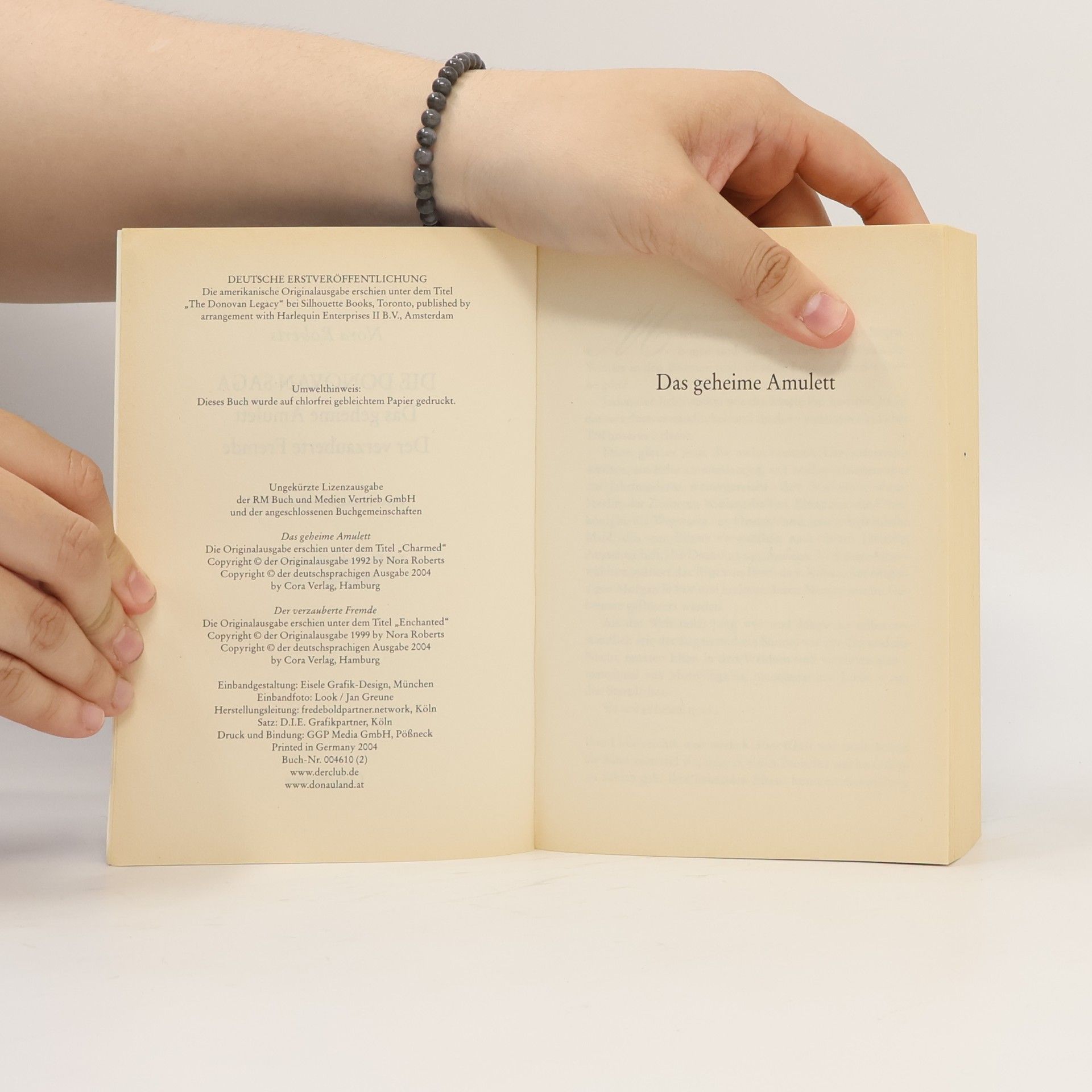 Nora Roberts Die Donovan Saga: Das geheime Amulett. Der verzauberte Fremde