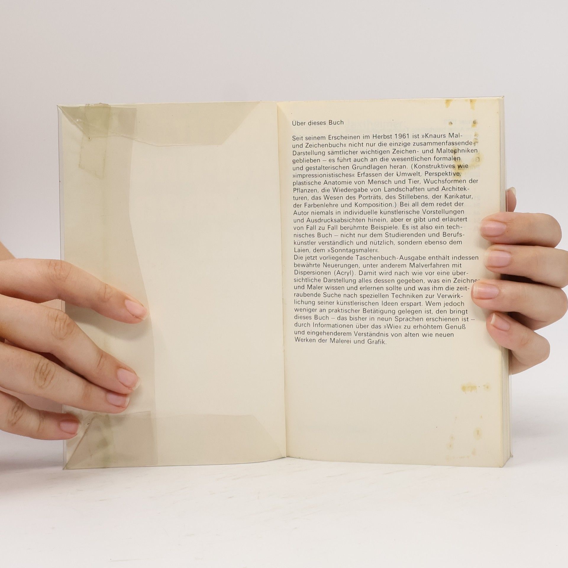 Bodo W. Jaxtheimer Knaurs Mal- und Zeichenbuch