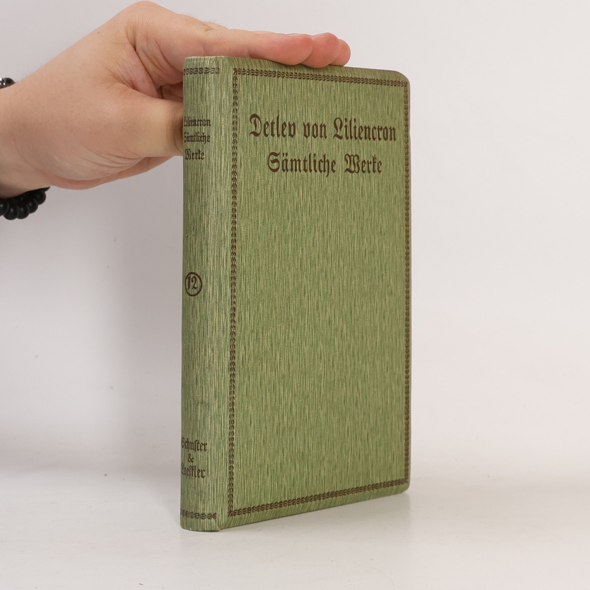 Detlev von Liliencron Sämtliche Werke 12