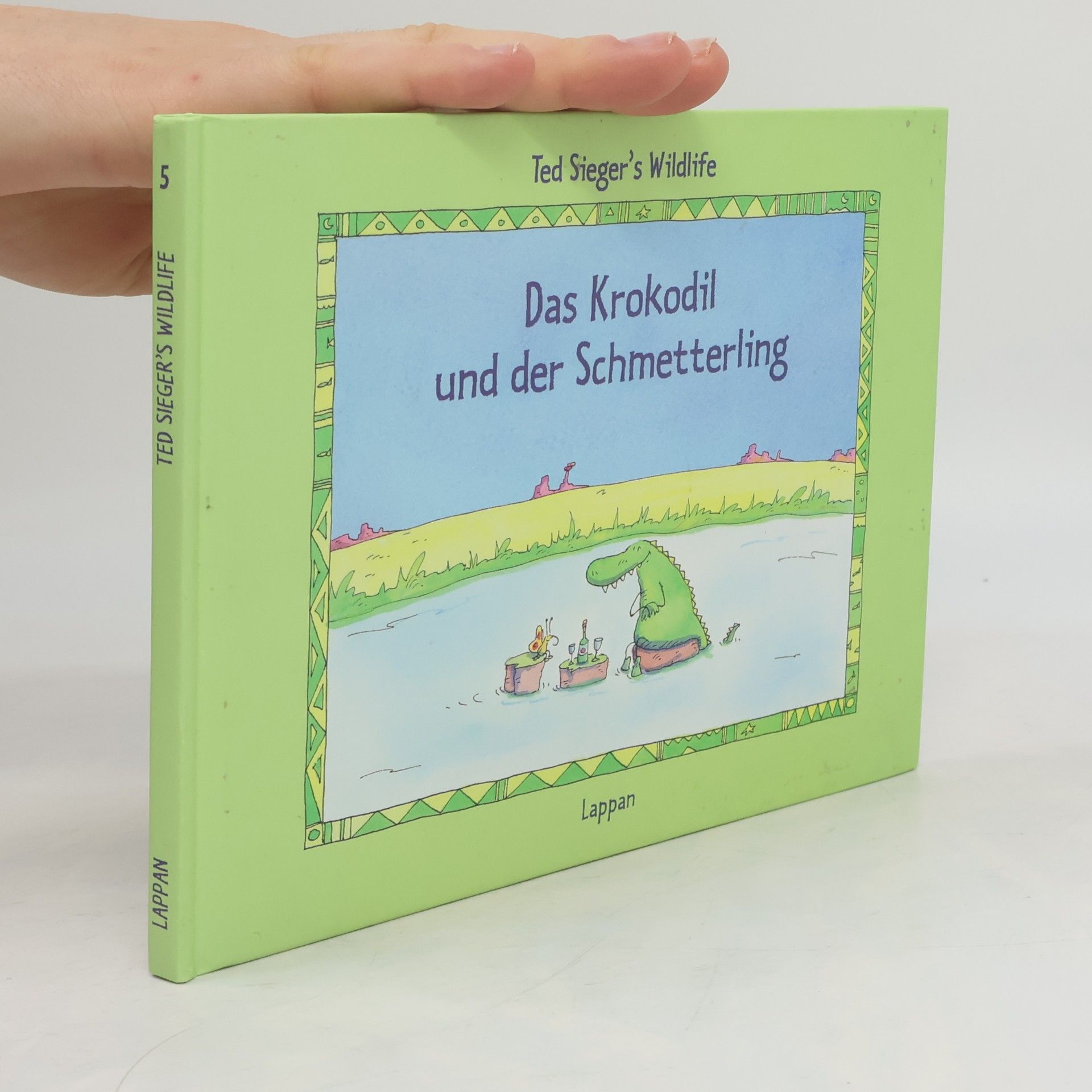 Ted Sieger Das Krokodil und der Schmetterling